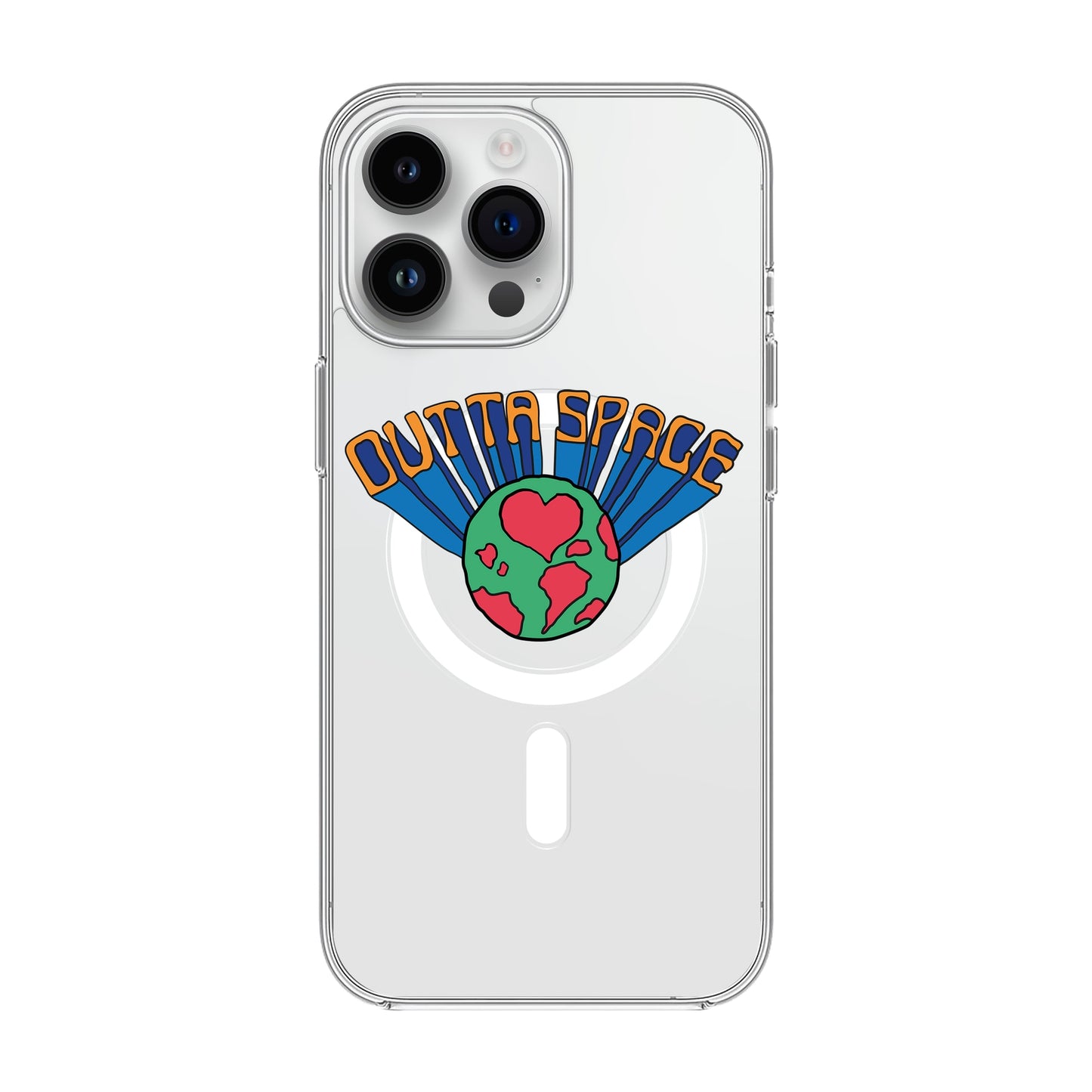 OUTTA SPACE-iPhone 14 Pro Max Solid Kılıf MagSafe Özellikli