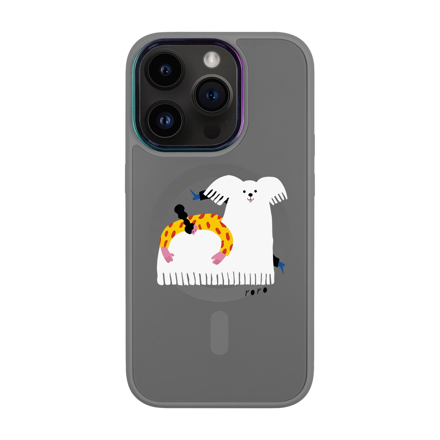 FANCY DOG-iPhone 13 Pro Vigor Kılıf MagSafe Özellikli