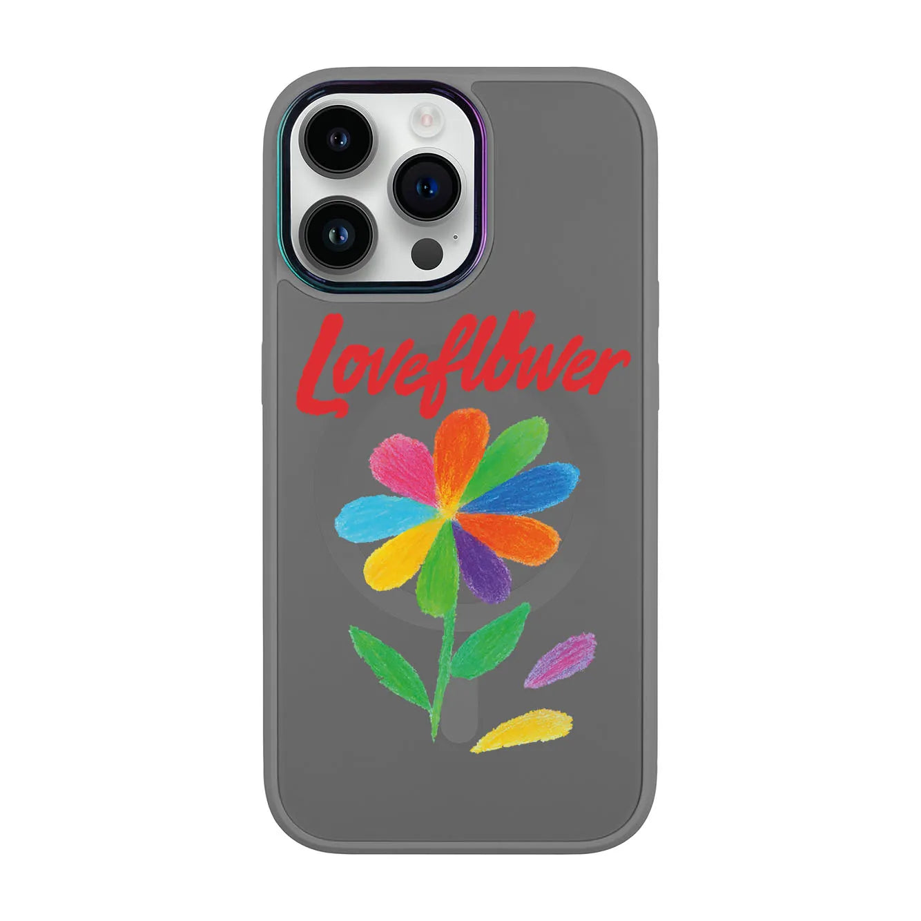 LOVE FLOWER-iPhone 14 Pro Max Vigor Kılıf MagSafe Özellikli
