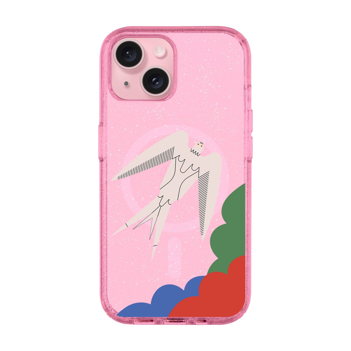 L’OISEAU LIBRE-iPhone 14 Plus Shiny Kılıf MagSafe Özellikli
