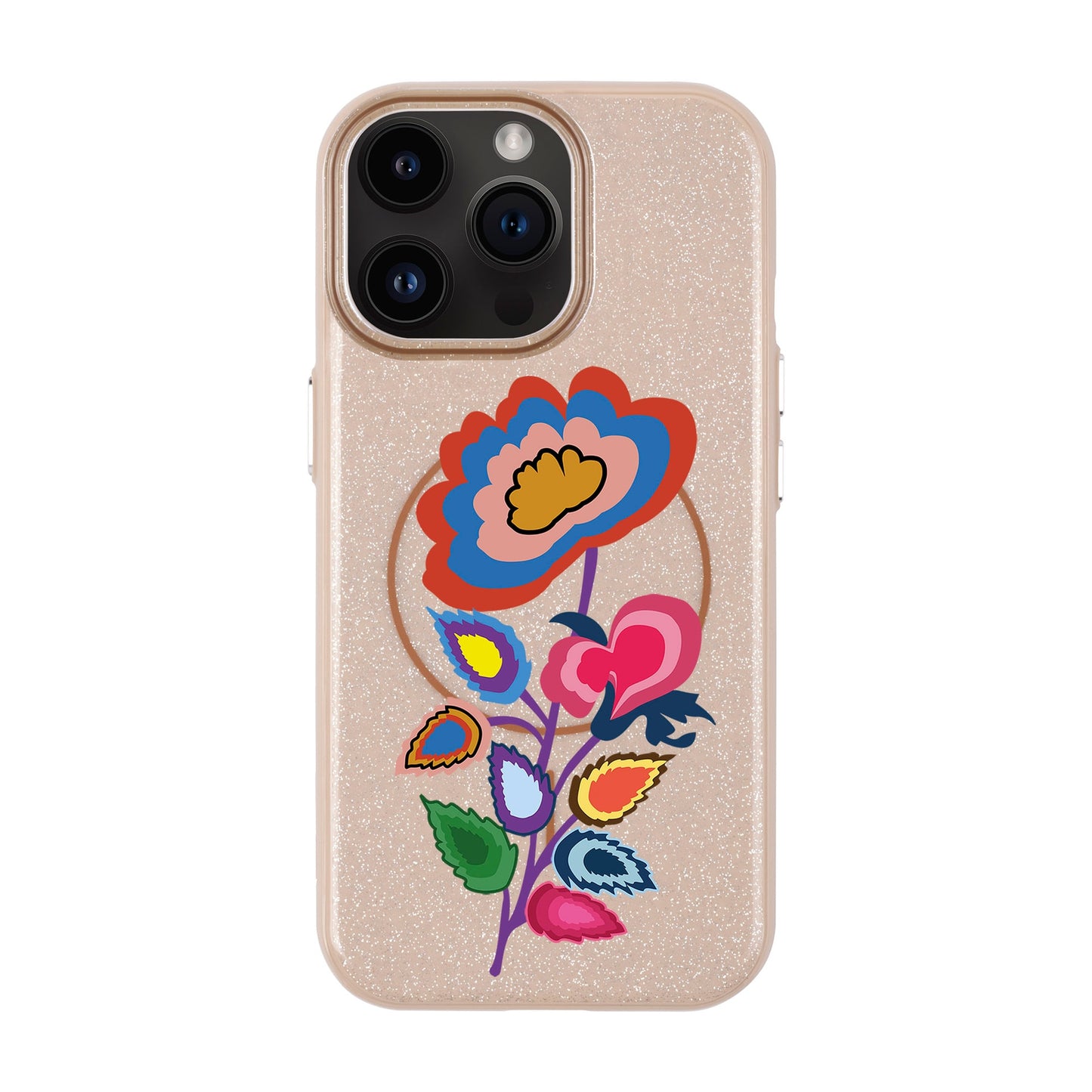 KNITTED FLOWER-iPhone 14 Pro Max Radiant Kılıf MagSafe Özellikli