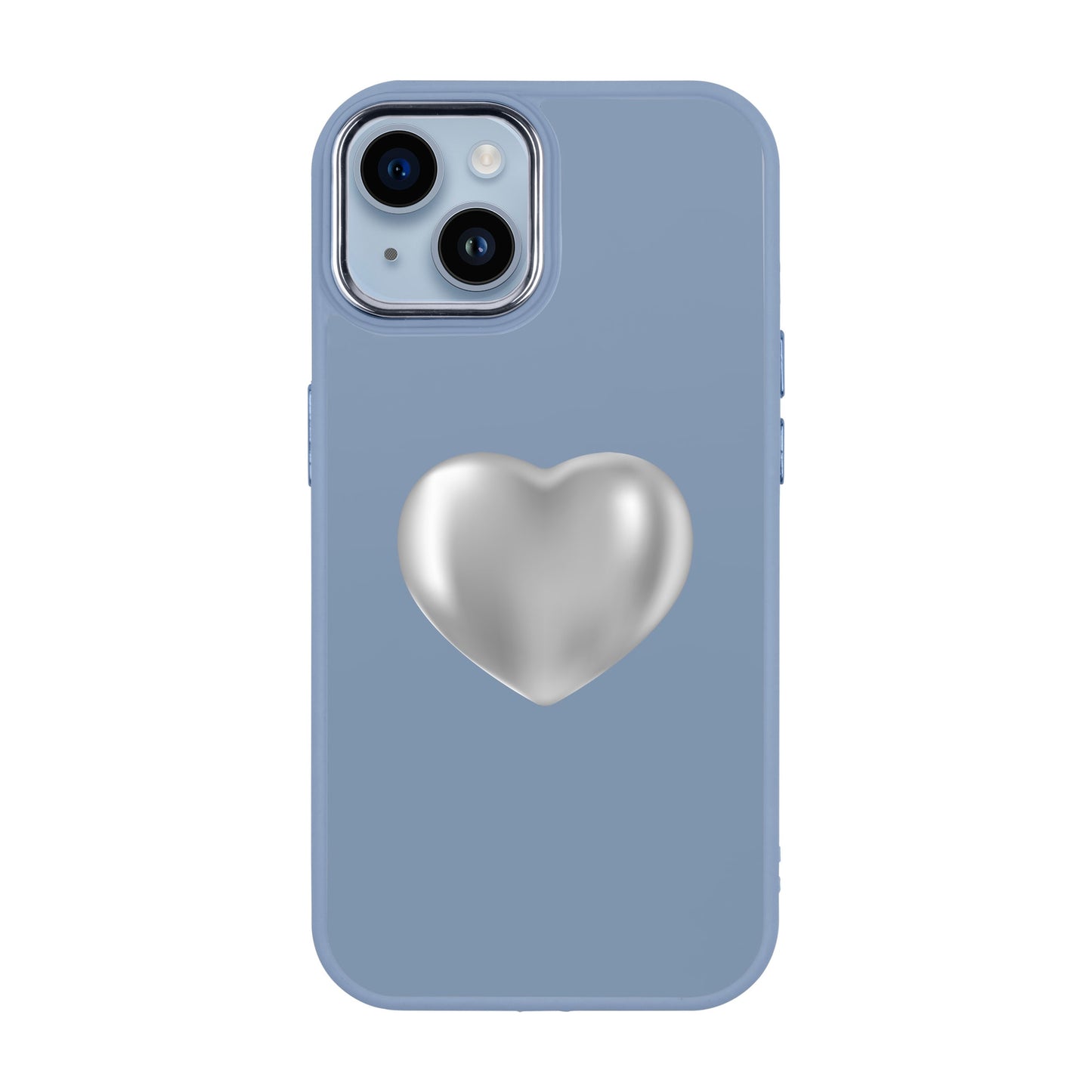 SILVER HEART-iPhone 14 Plus Proof Kılıf
