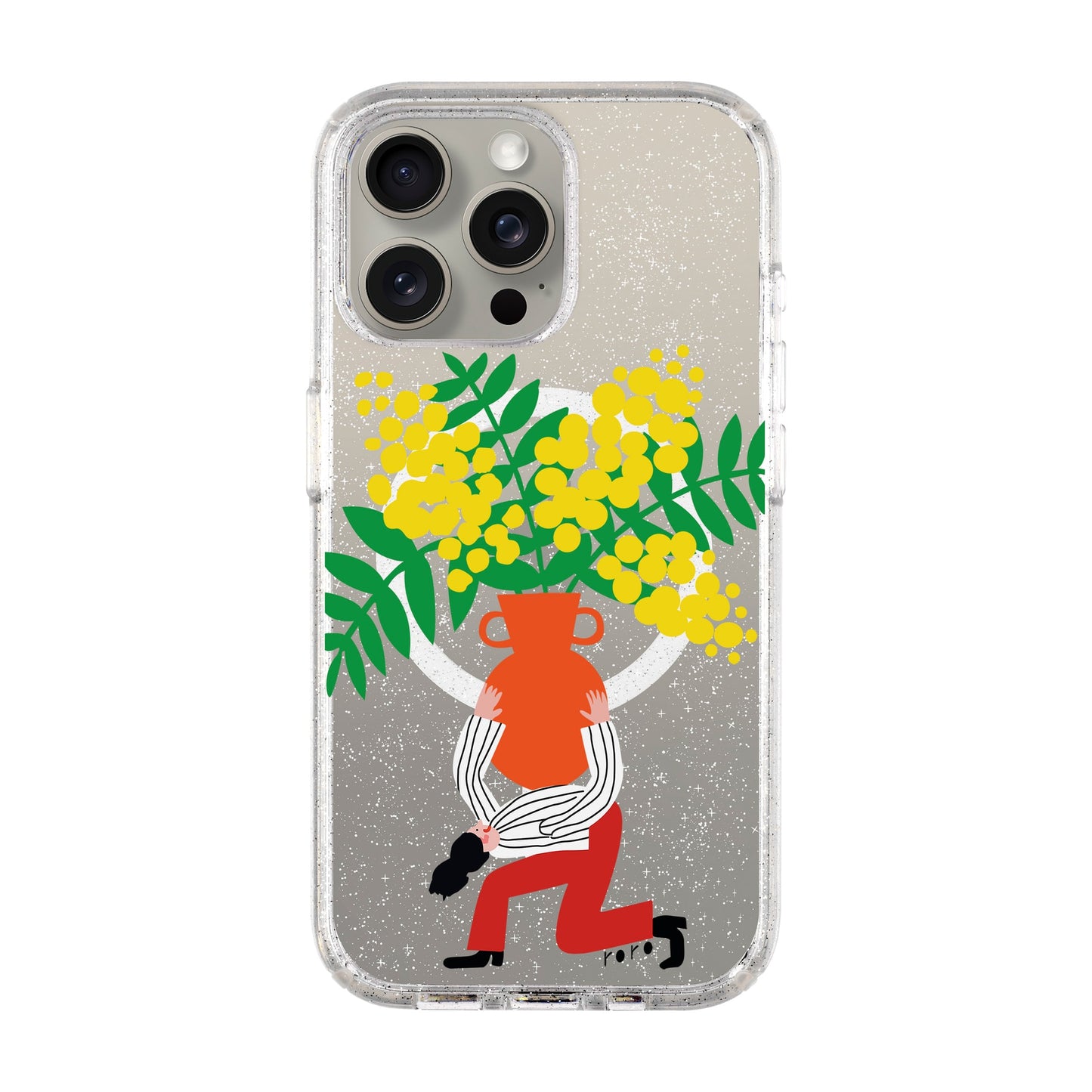 VASE-iPhone 15 Pro Max Shiny Kılıf MagSafe Özellikli