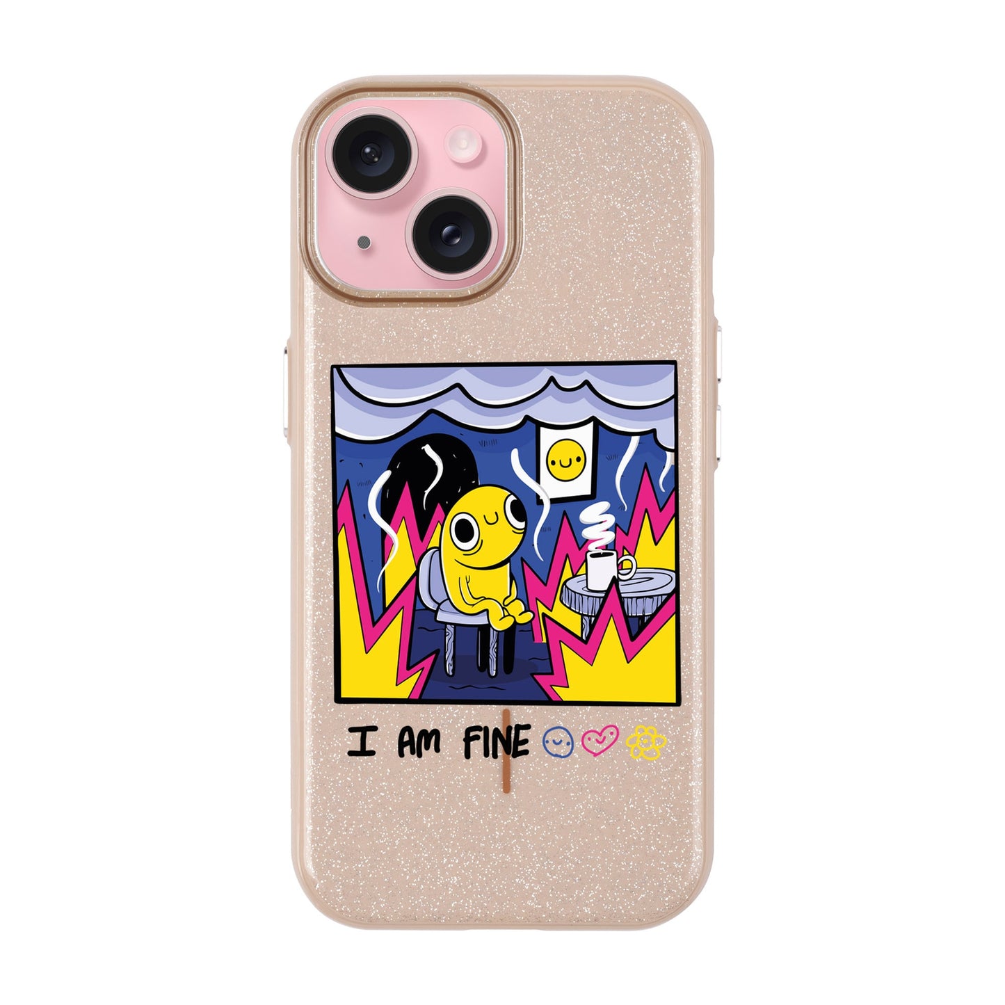 I AM FINE-iPhone 14 Radiant Kılıf MagSafe Özellikli