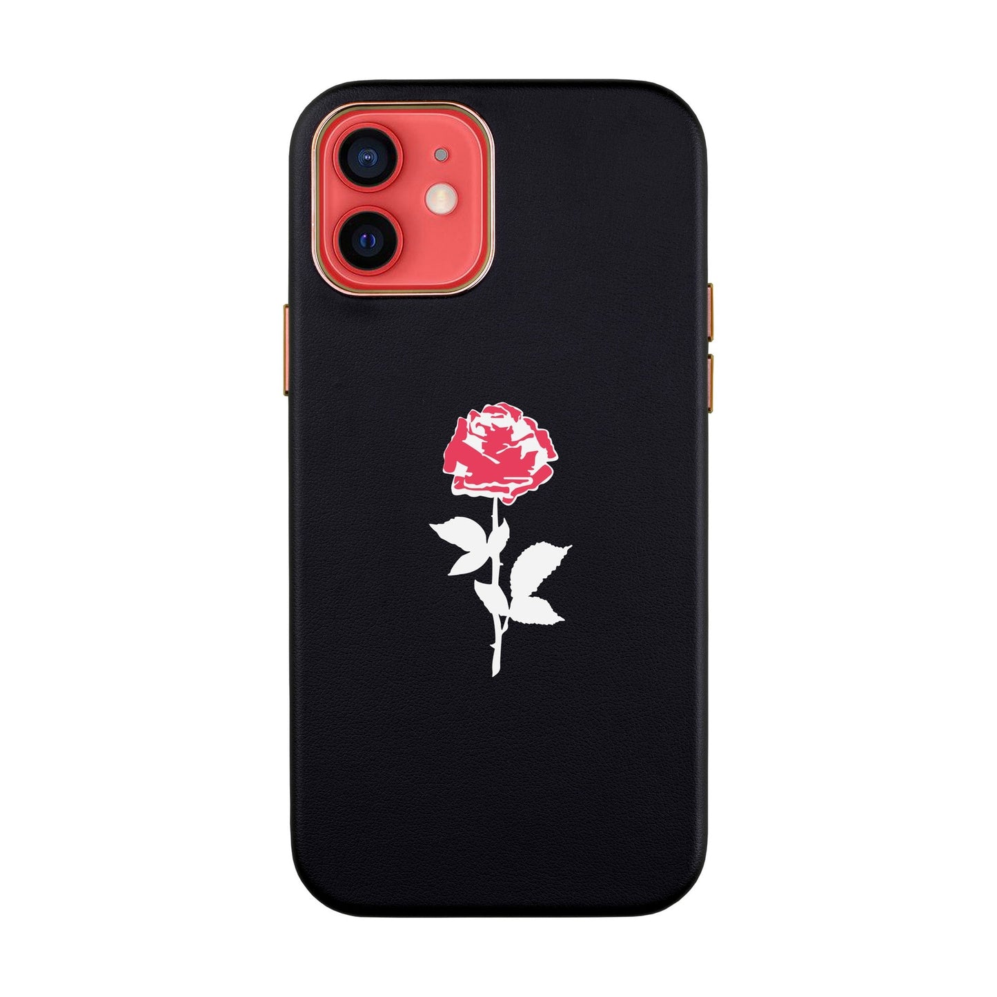 NATUREL ROSE-iPhone 12 Leather Kılıf