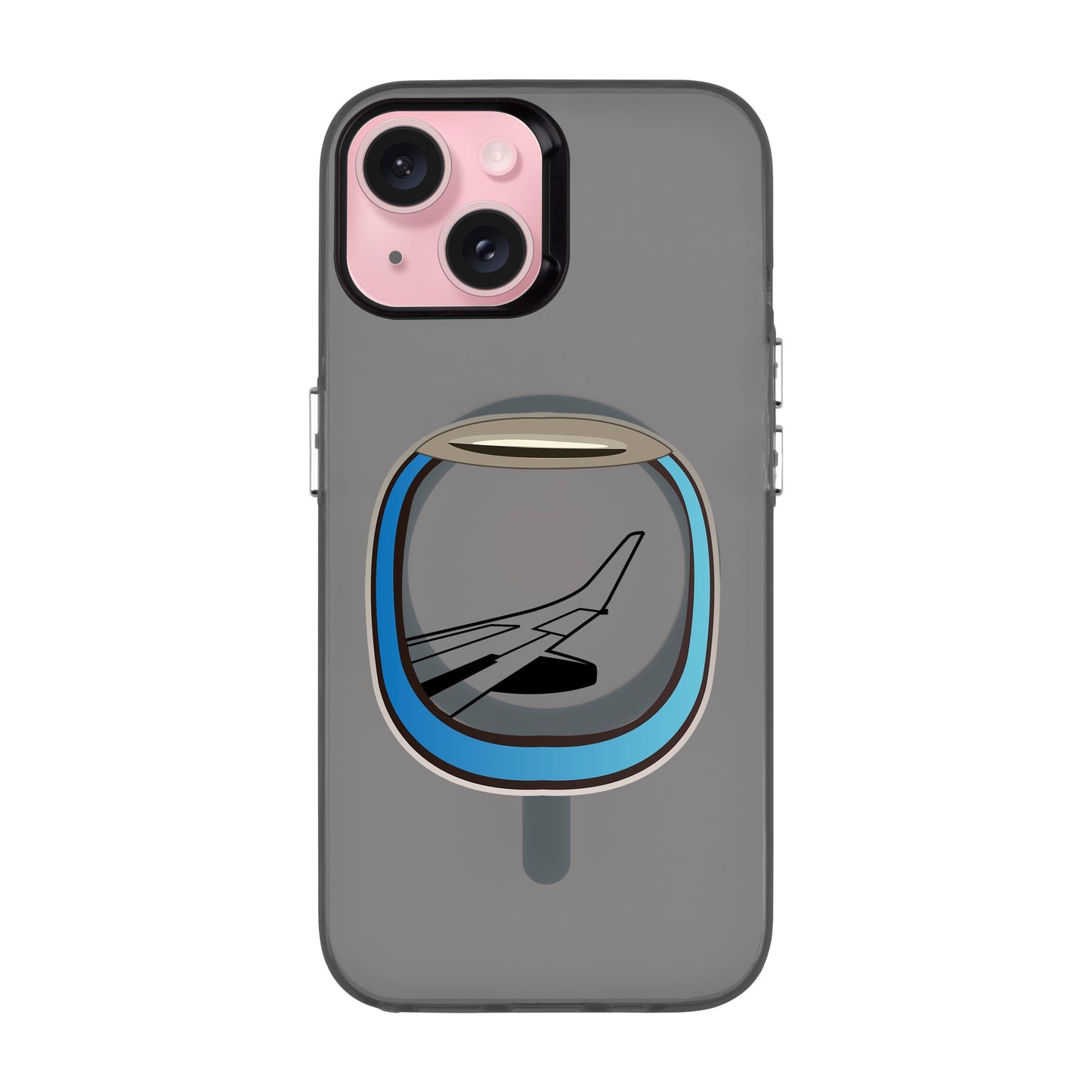 AIRCRAFT WINDOW-iPhone 15 Hold Kılıf MagSafe Özellikli