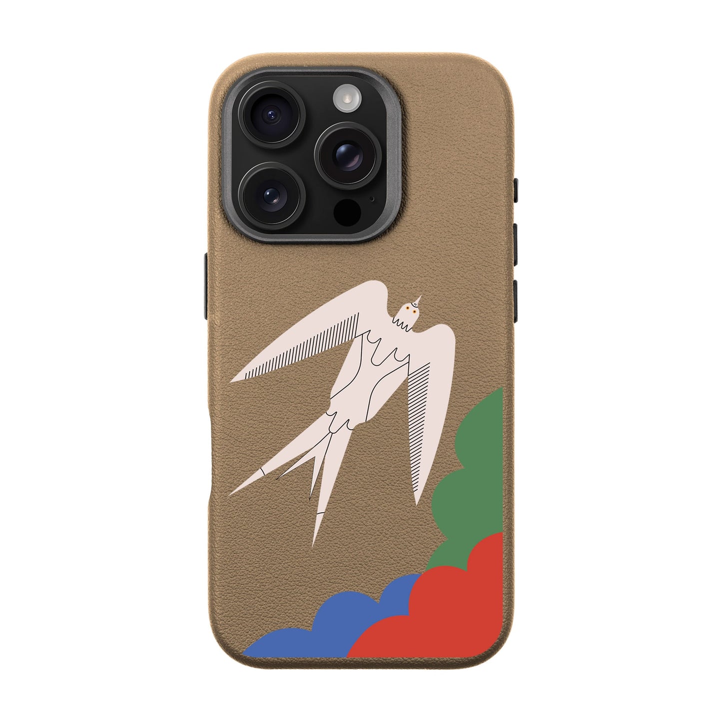 L’OISEAU LIBRE-iPhone 16 Pro Leather Premium Kılıf MagSafe Özellikli