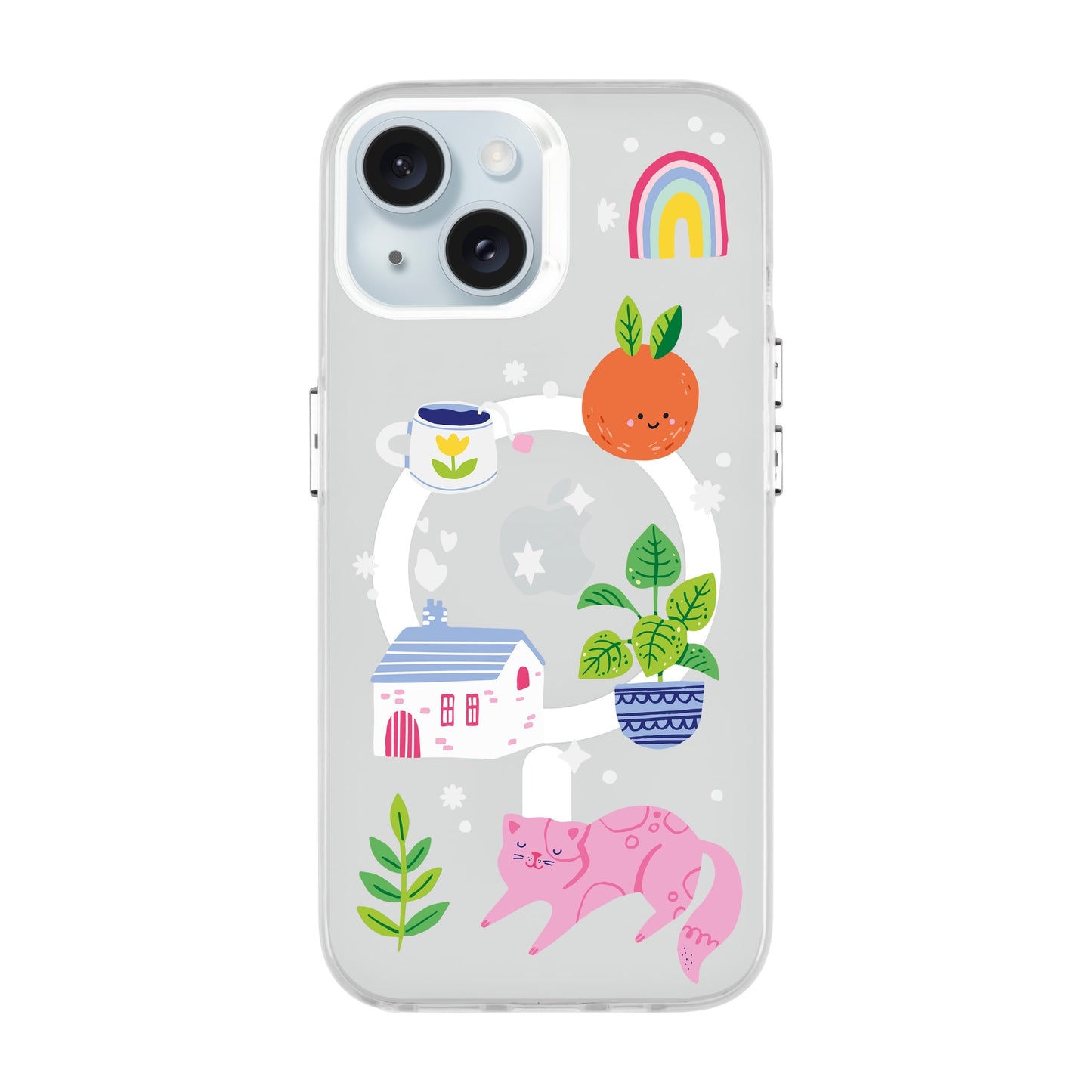 FRESH SPRING-iPhone 15 Hold Kılıf MagSafe Özellikli