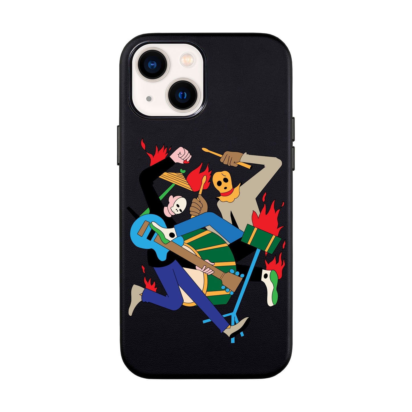 MONSTER MASH-iPhone 14 Leather Kılıf