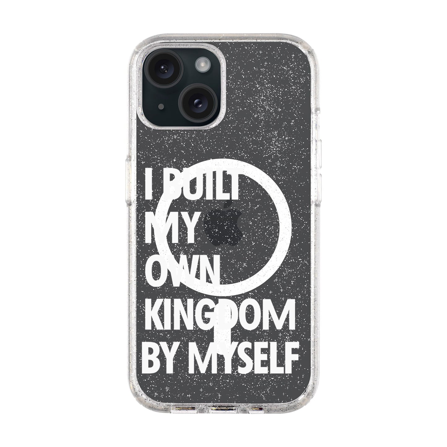 KINGDOM-iPhone 15 Plus Shiny Kılıf MagSafe Özellikli