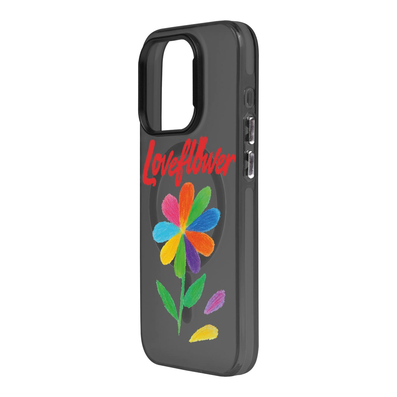 LOVE FLOWER-iPhone 12 Hold Kılıf MagSafe Özellikli