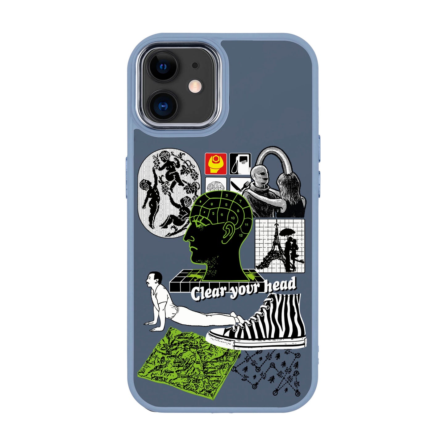 CLEAR YOUR HEAD-iPhone 11 Proof Kılıf