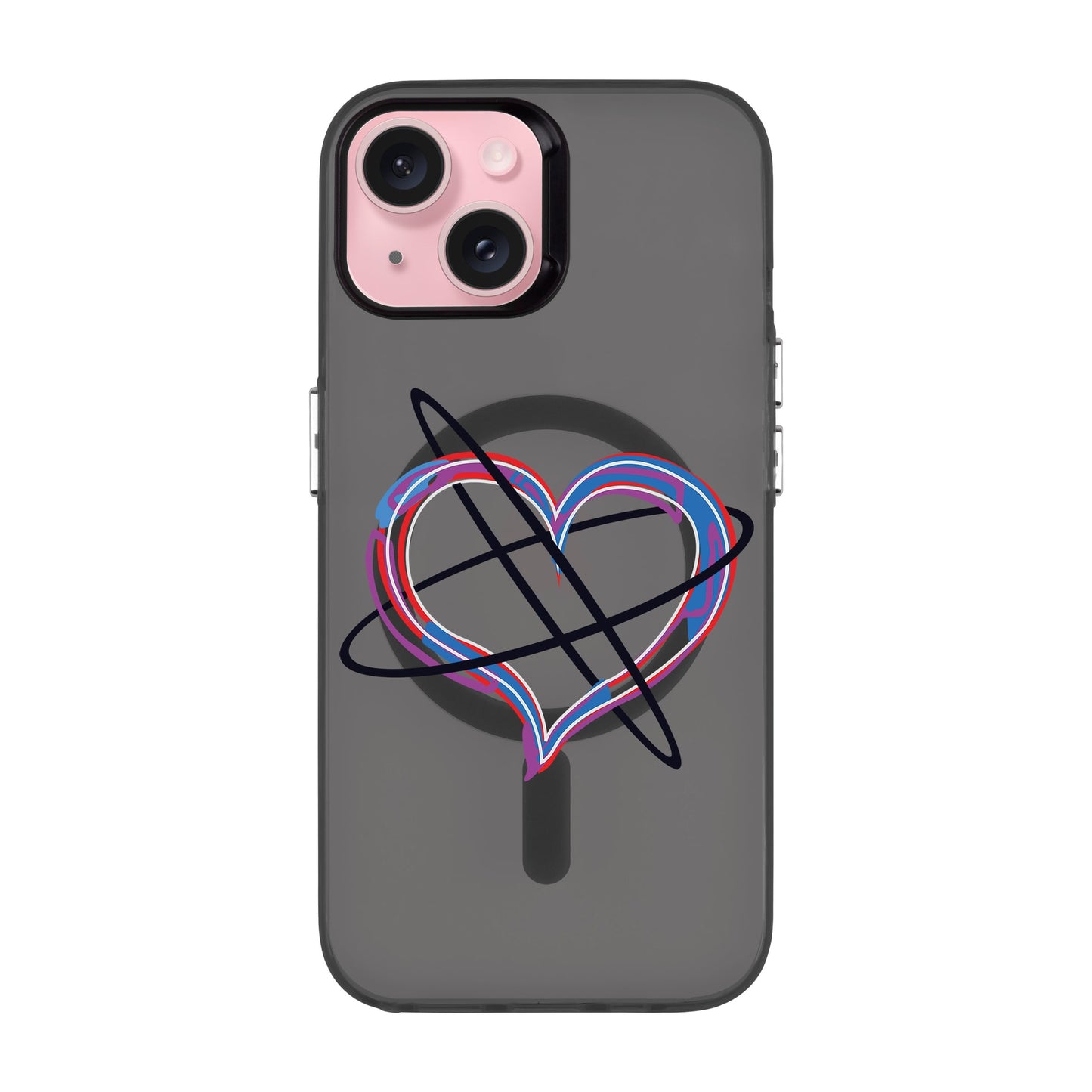 HEART ATTACK-iPhone 15 Hold Kılıf MagSafe Özellikli