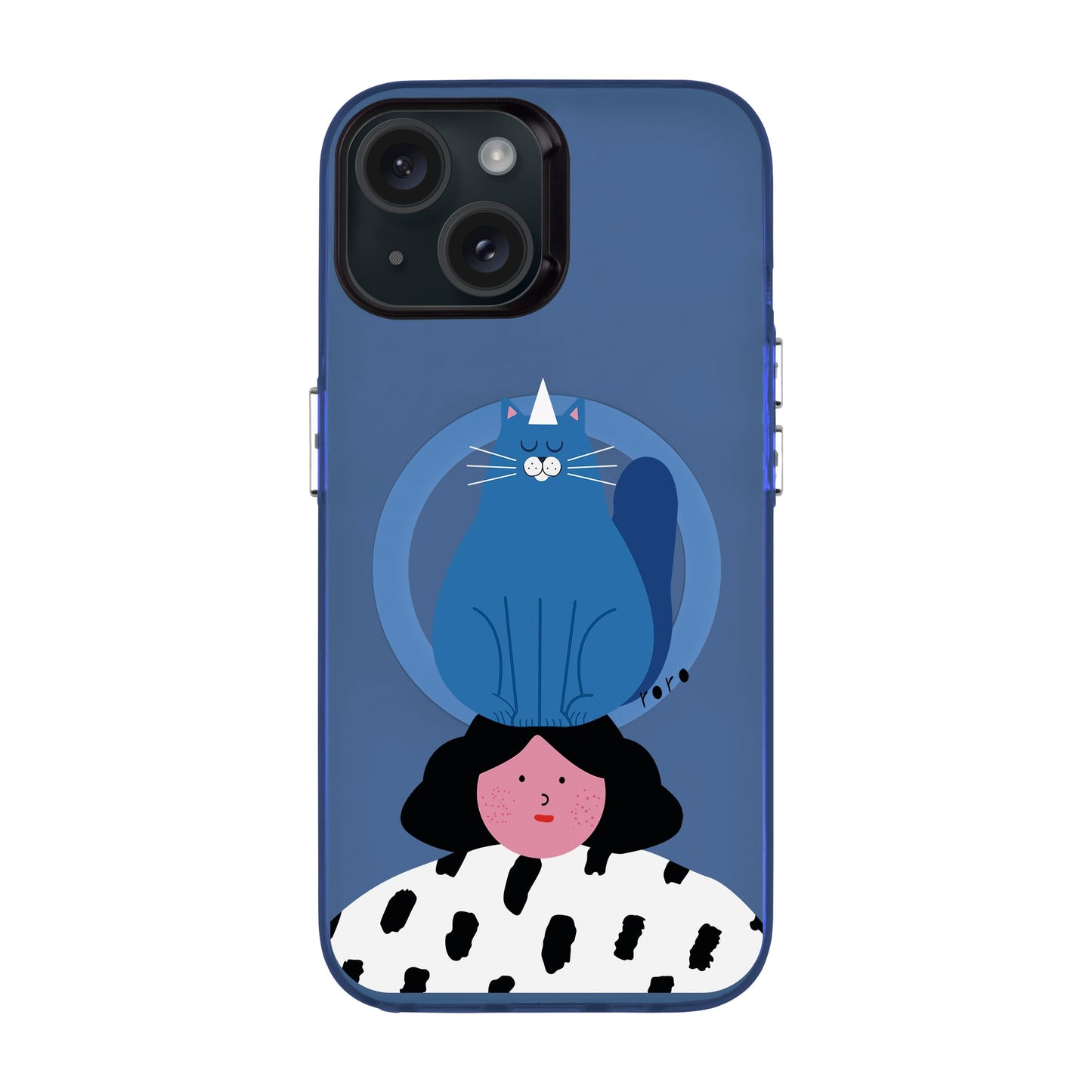 NAUGHTY CAT-iPhone 13 Hold Kılıf MagSafe Özellikli