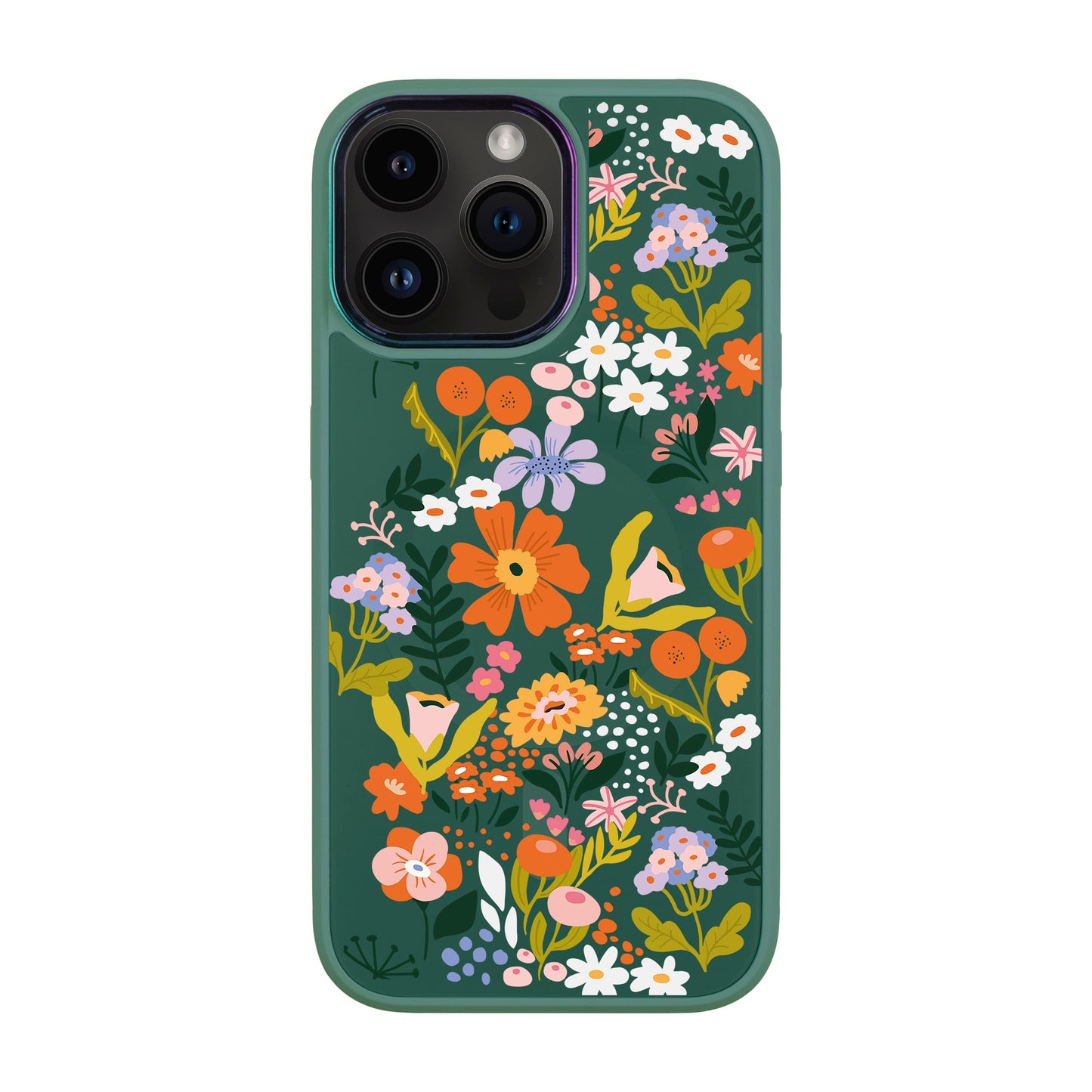 FLOWER-iPhone 14 Pro Max Vigor Kılıf MagSafe Özellikli