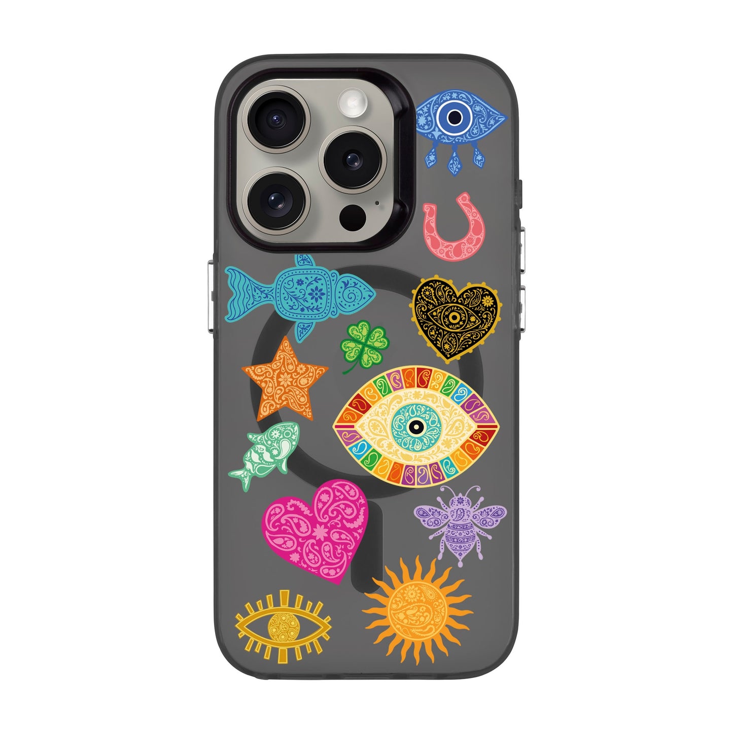 CHARMS BY BERRİN ÖZKAN-iPhone 15 Pro Hold Kılıf MagSafe Özellikli