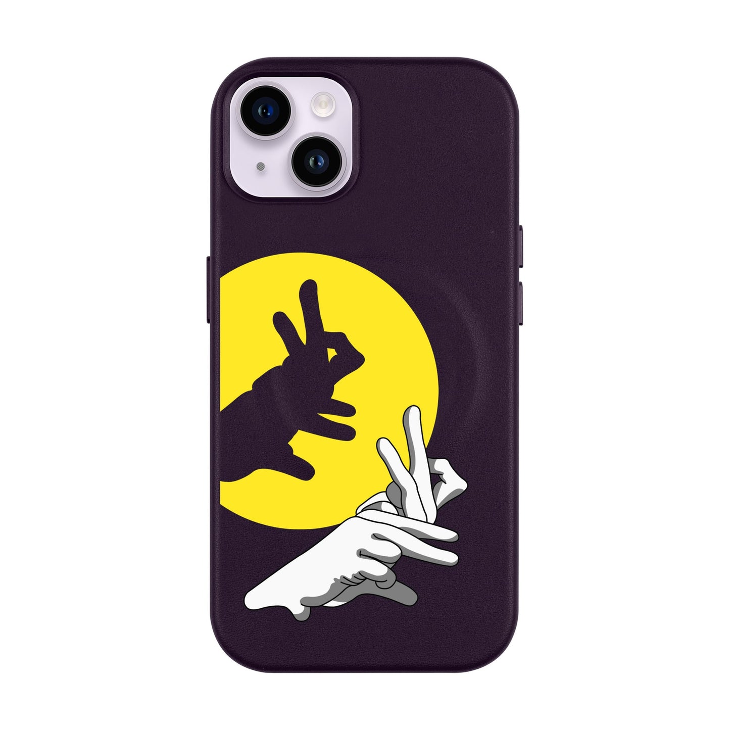 BUNNY-iPhone 14 Plus Leather Kılıf MagSafe Özellikli
