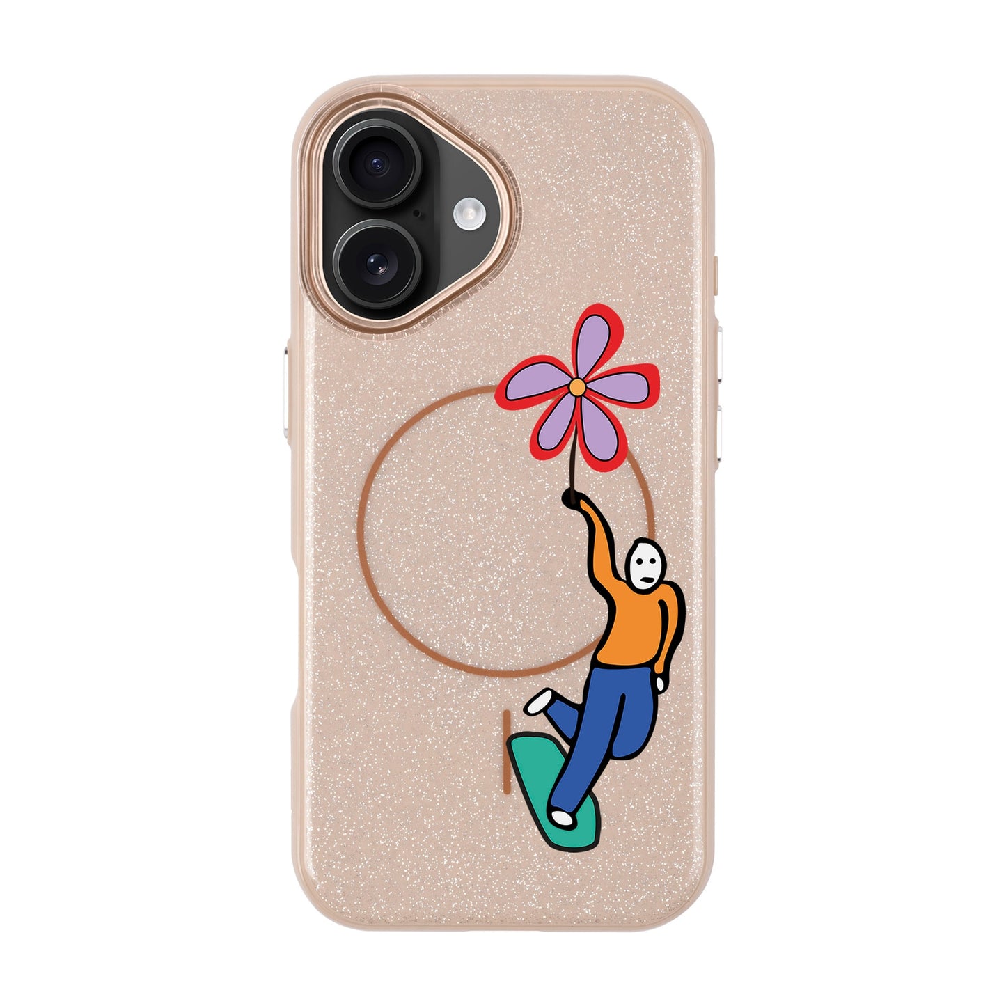 SKATEBOARDER-iPhone 16 Radiant Kılıf MagSafe Özellikli