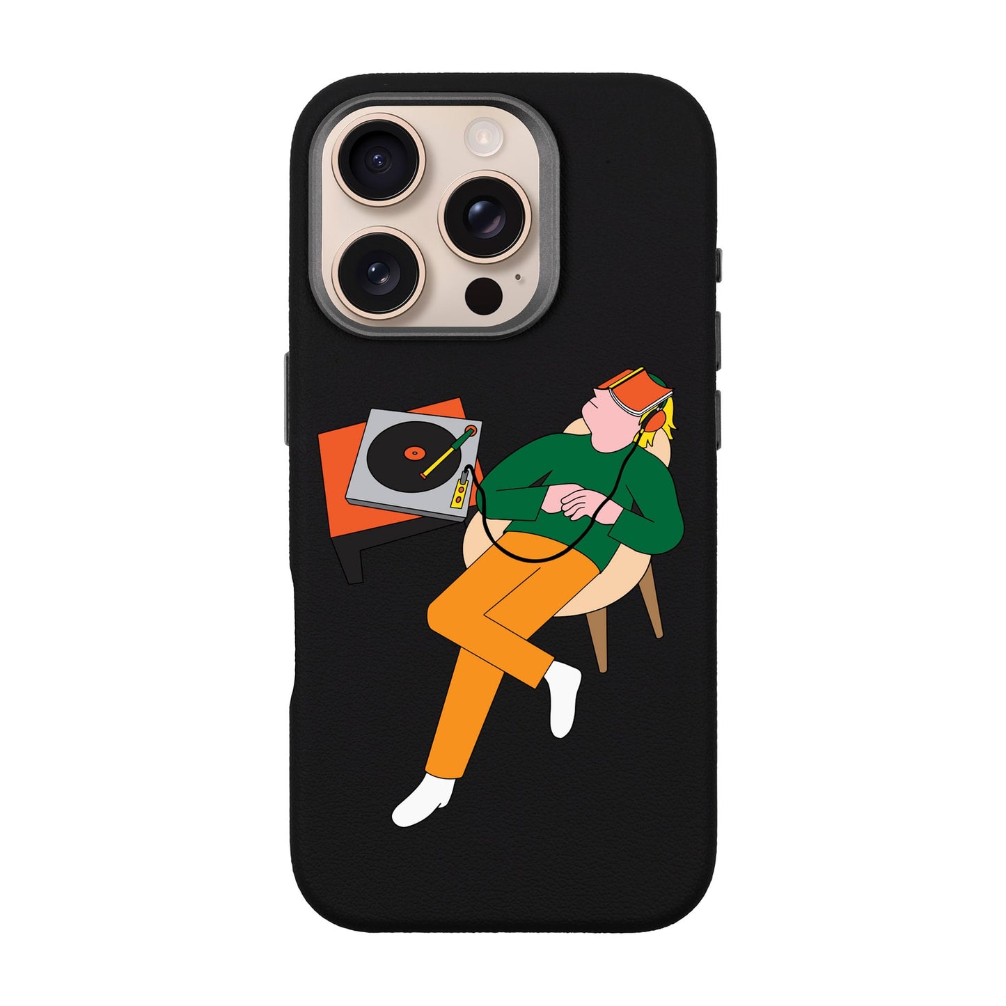 LAZY SUNDAY AFTERNOON-iPhone 16 Leather Premium Kılıf MagSafe Özellikli