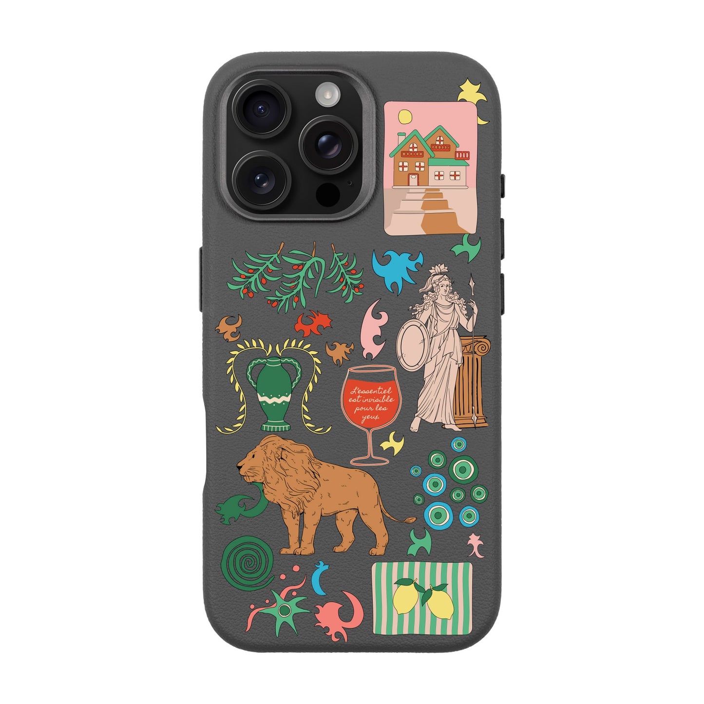 IODES SOUL TRAVELLER-iPhone 16 Pro Max Leather Premium Kılıf MagSafe Özellikli