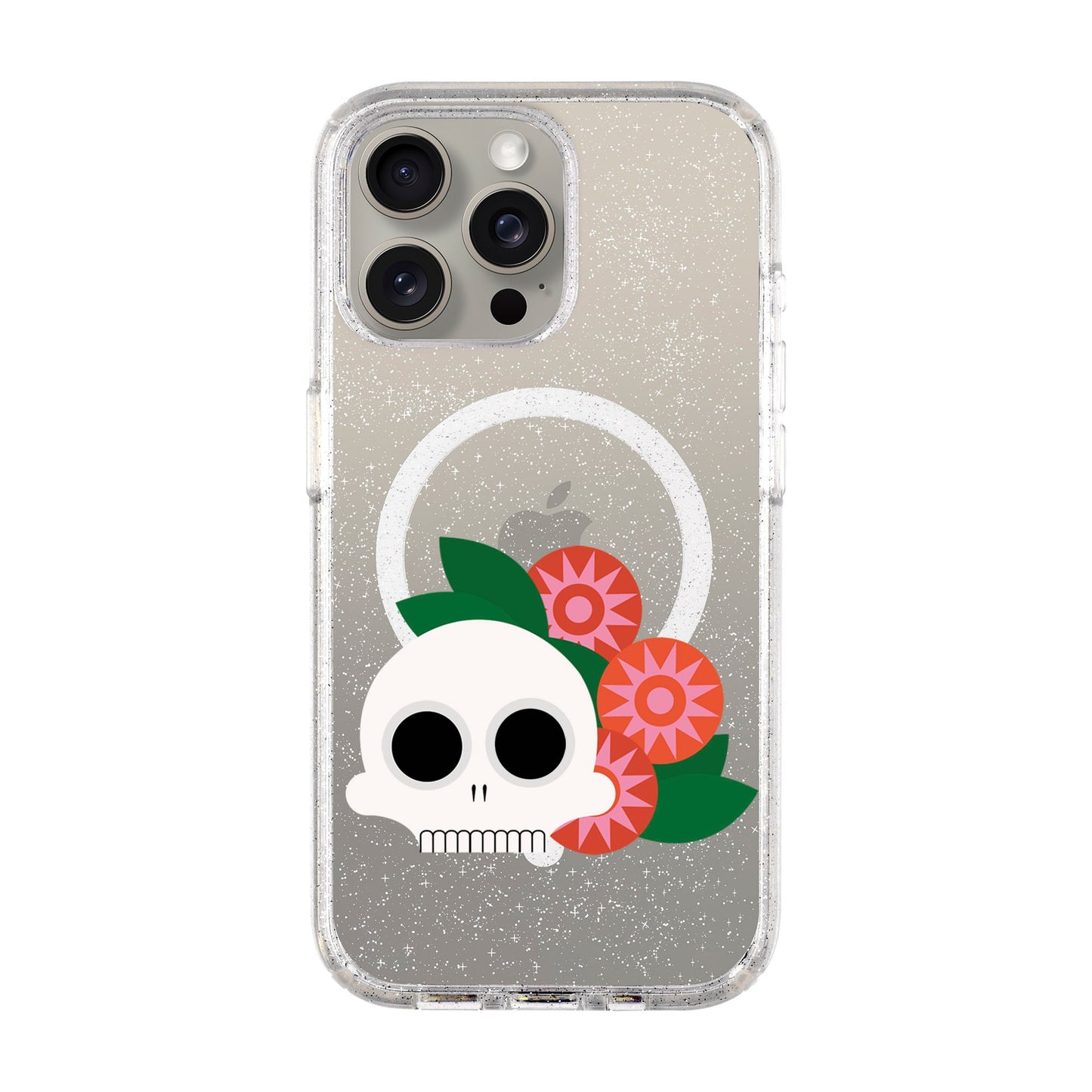 MEMENTO BLOOM-iPhone 15 Pro Max Shiny Kılıf MagSafe Özellikli