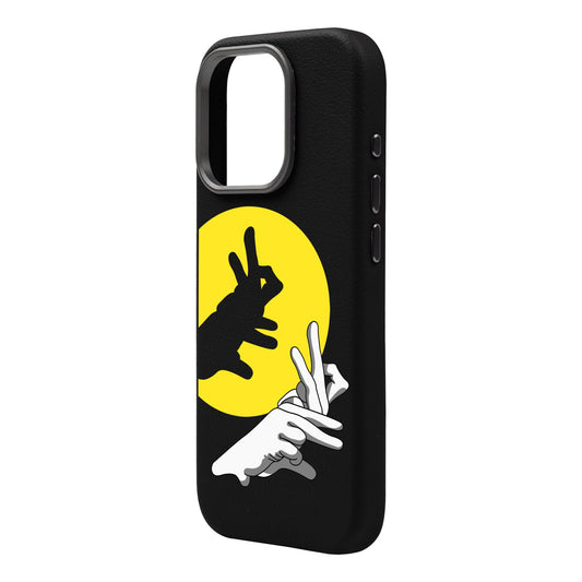 BUNNY-Leather Premium Kılıf MagSafe Özellikli - iPhone 15 Pro