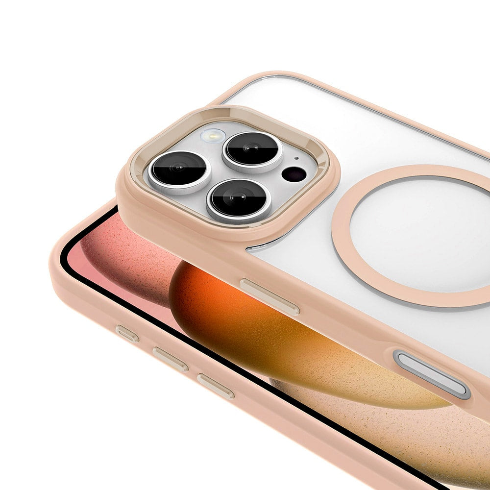 NEW-iPhone 16 Pro Max Hyaline Kılıf MagSafe Özellikli