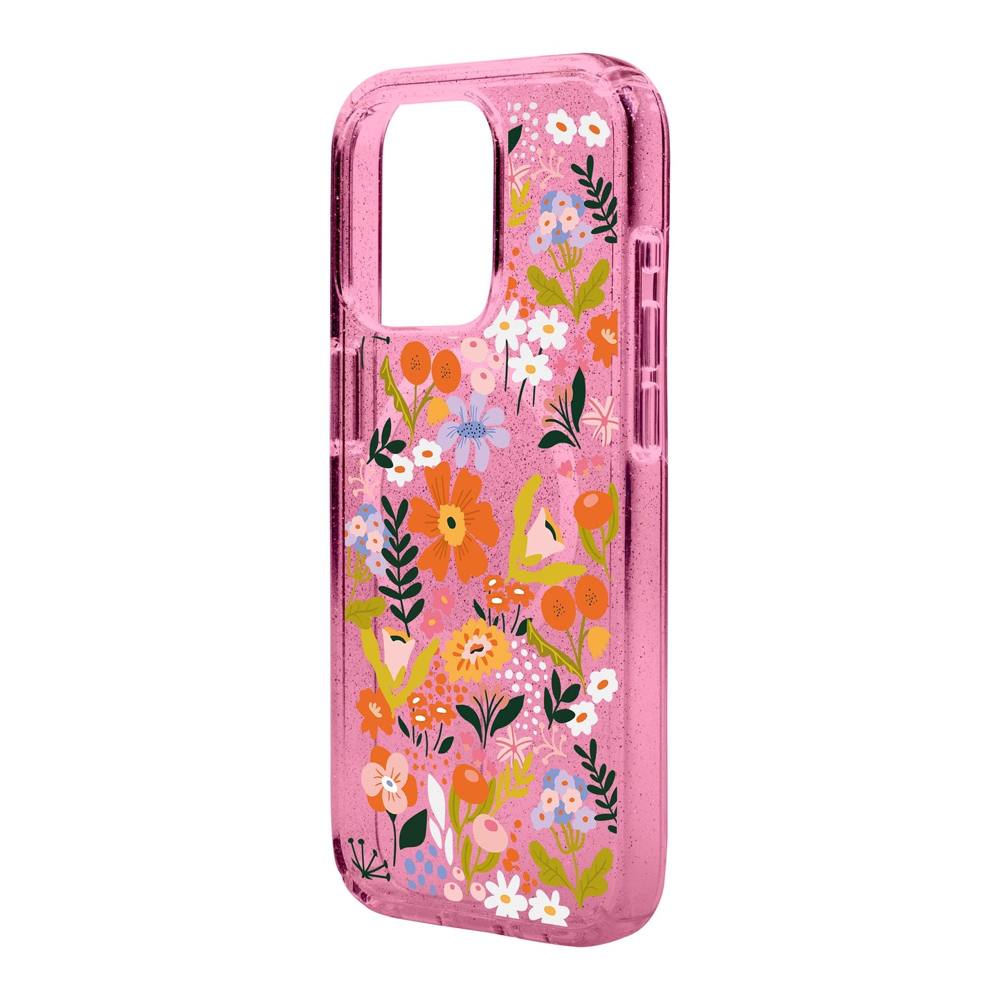 FLOWER-iPhone 14 Pro Max Shiny Kılıf MagSafe Özellikli