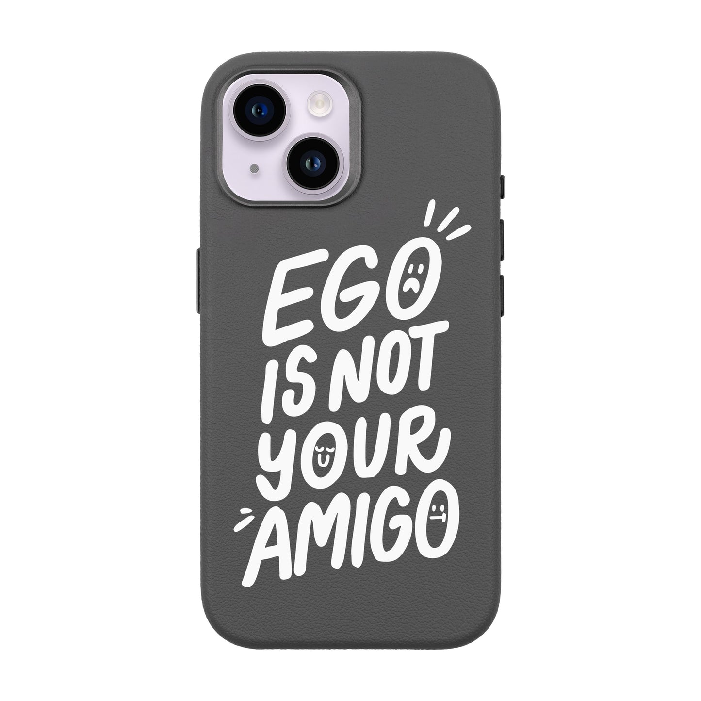 EGO-iPhone 14 Leather Premium Kılıf MagSafe Özellikli