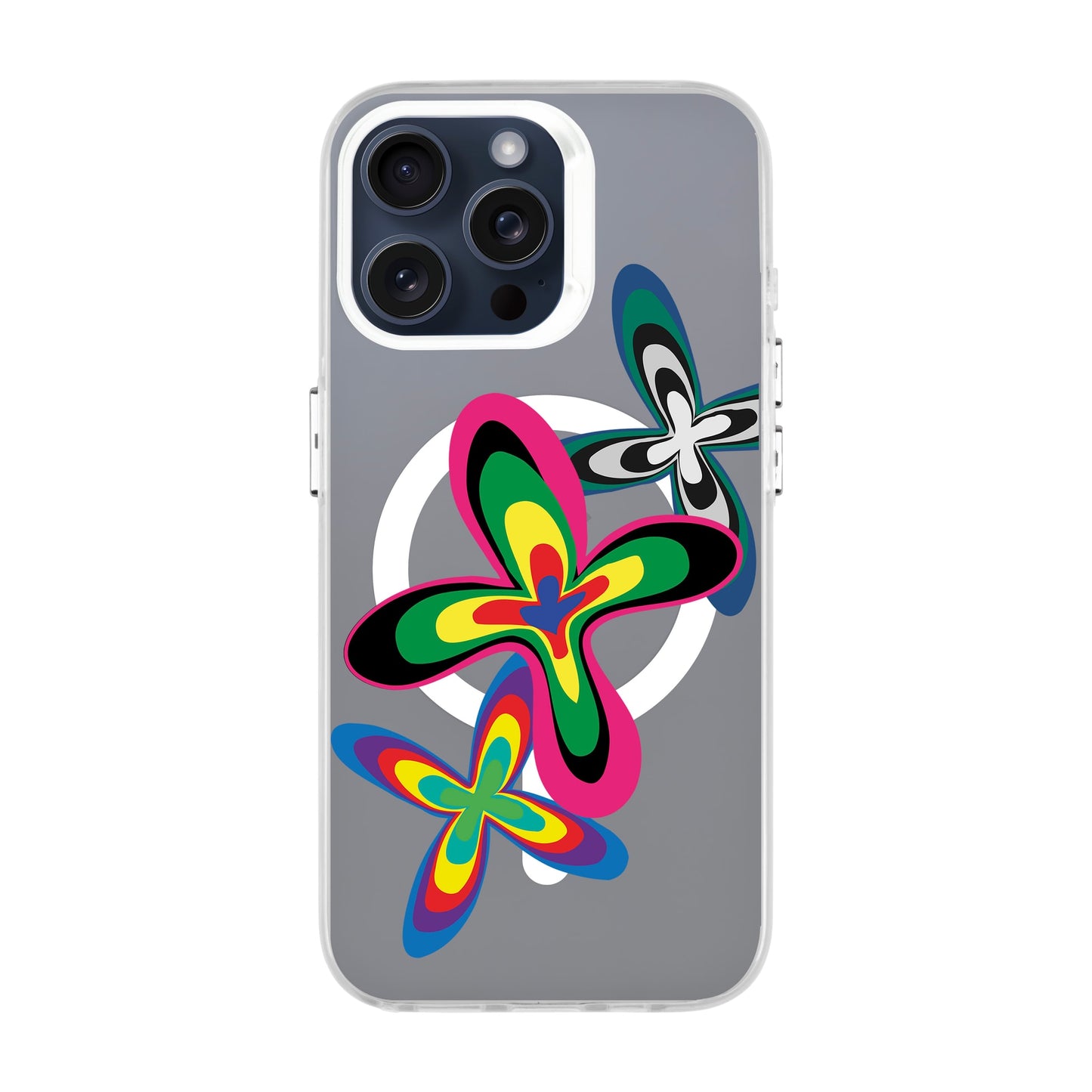 COLOR FLOWER-iPhone 12 Hold Kılıf MagSafe Özellikli