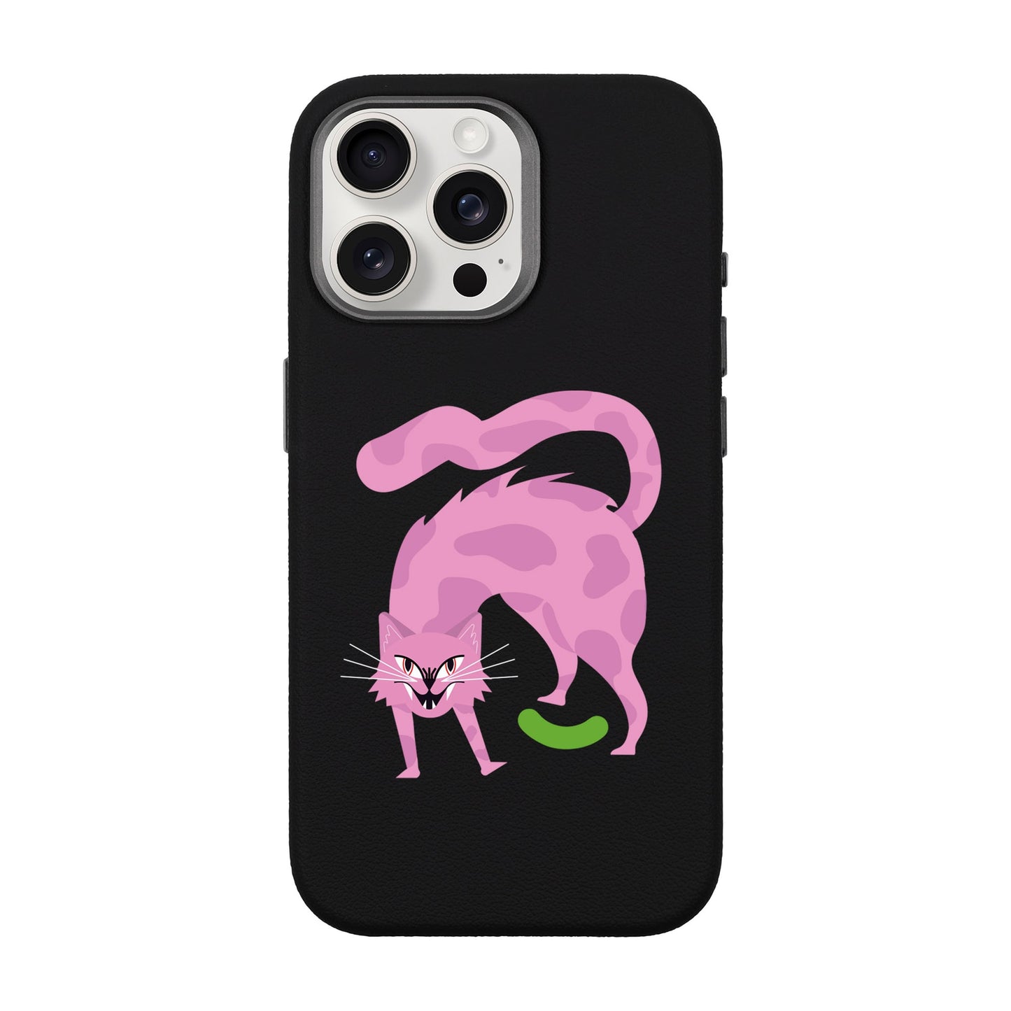 GRUMBLEPAWS-iPhone 15 Pro Max Leather Premium Kılıf MagSafe Özellikli