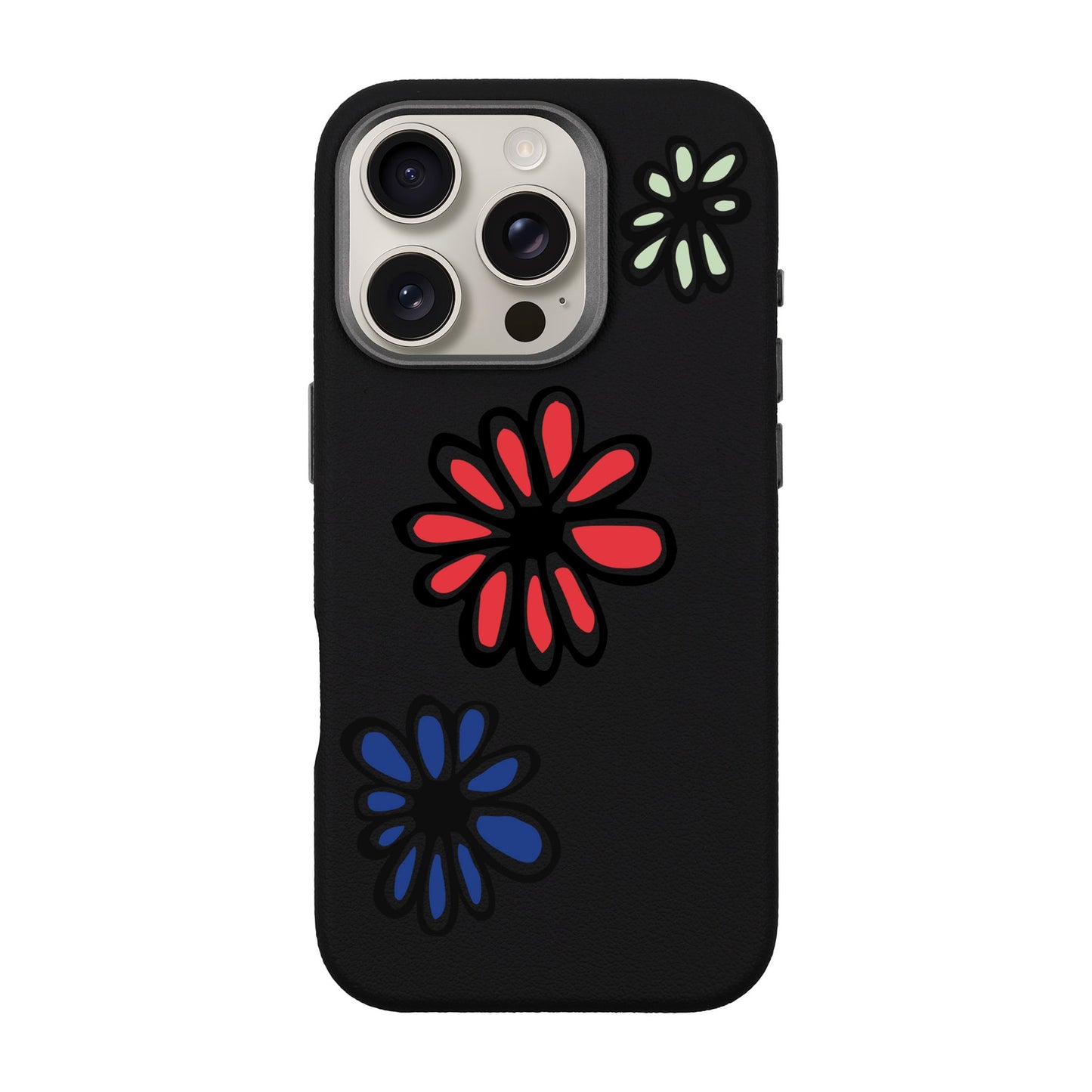 FLORIST-iPhone 16 Pro Leather Premium Kılıf MagSafe Özellikli