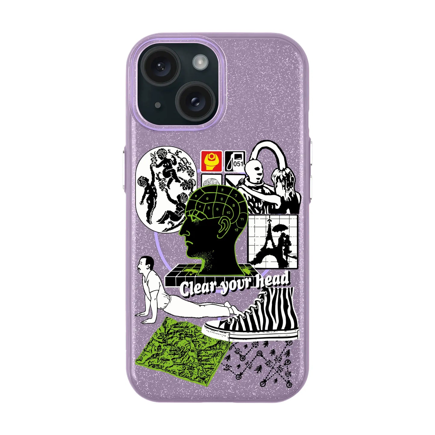 CLEAR YOUR HEAD-iPhone 15 Radiant Kılıf MagSafe Özellikli