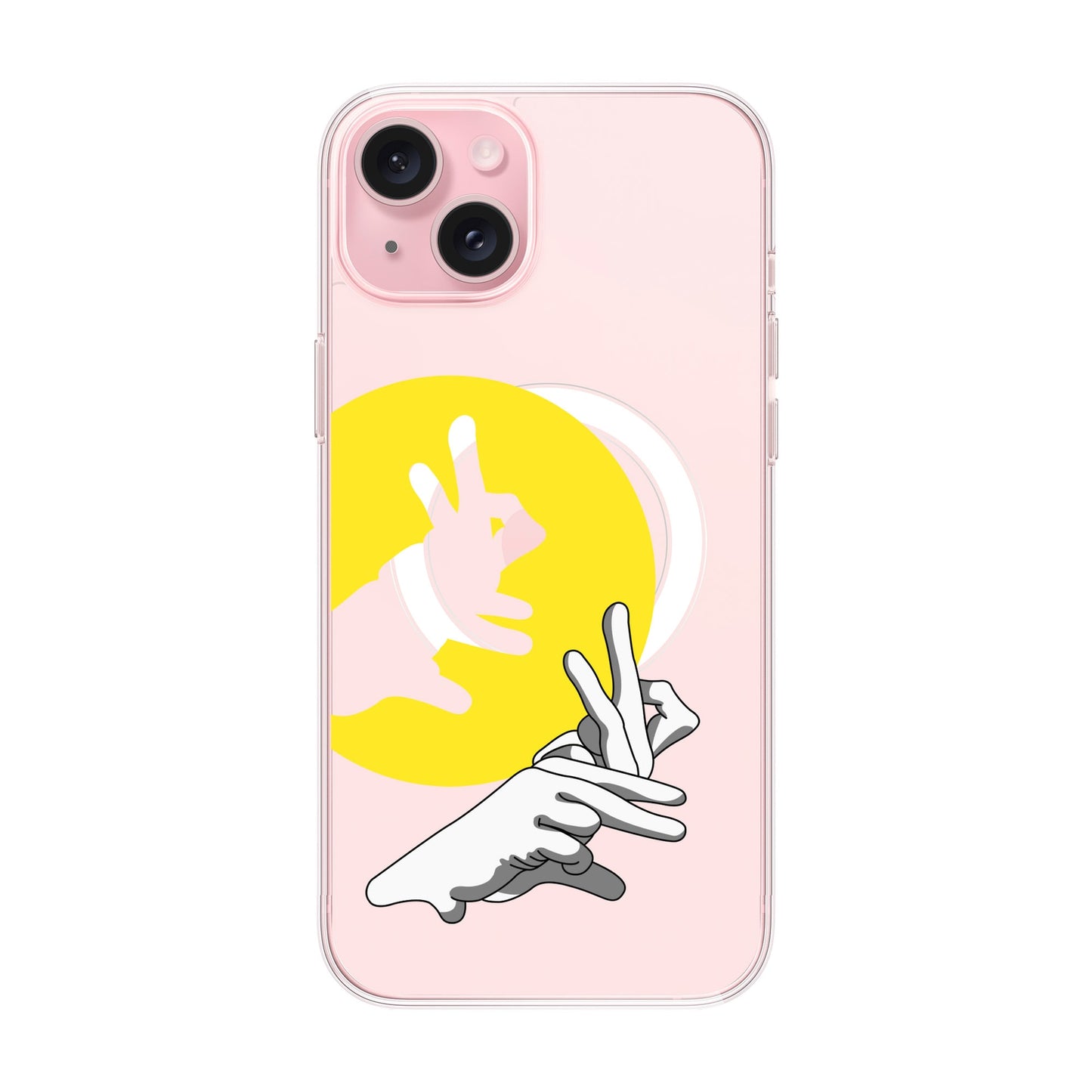 BUNNY-iPhone 15 Plus Solid Kılıf MagSafe Özellikli