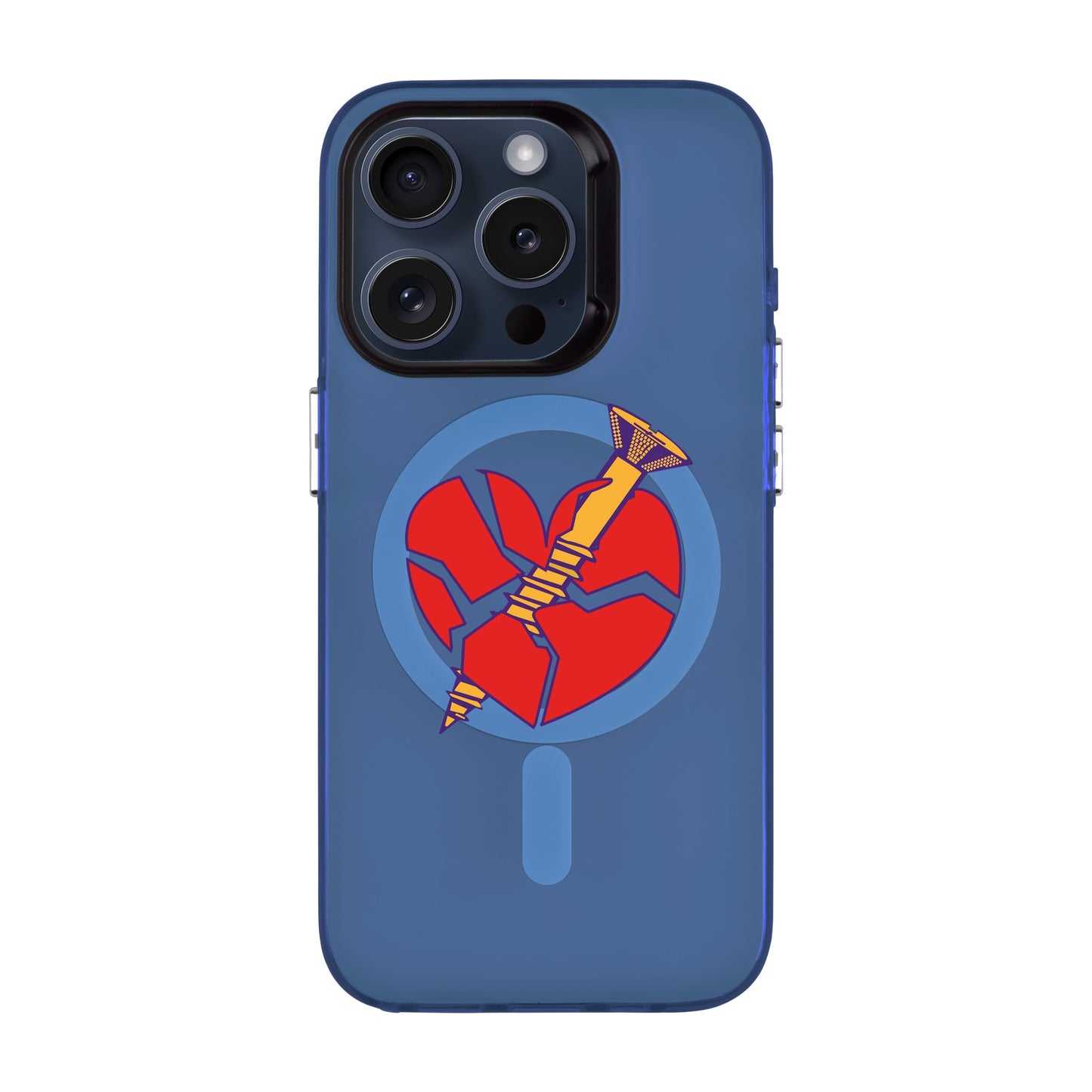 BROKEN HEART-iPhone 13 Pro Hold Kılıf MagSafe Özellikli