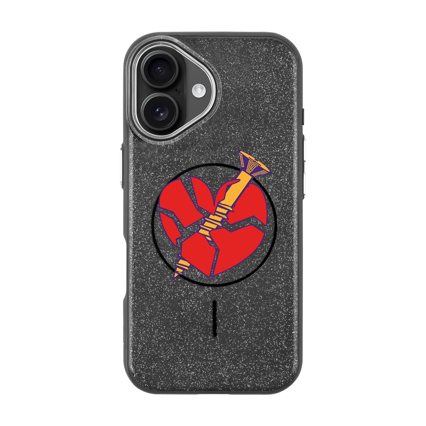 BROKEN HEART-iPhone 16 Plus Radiant Kılıf MagSafe Özellikli