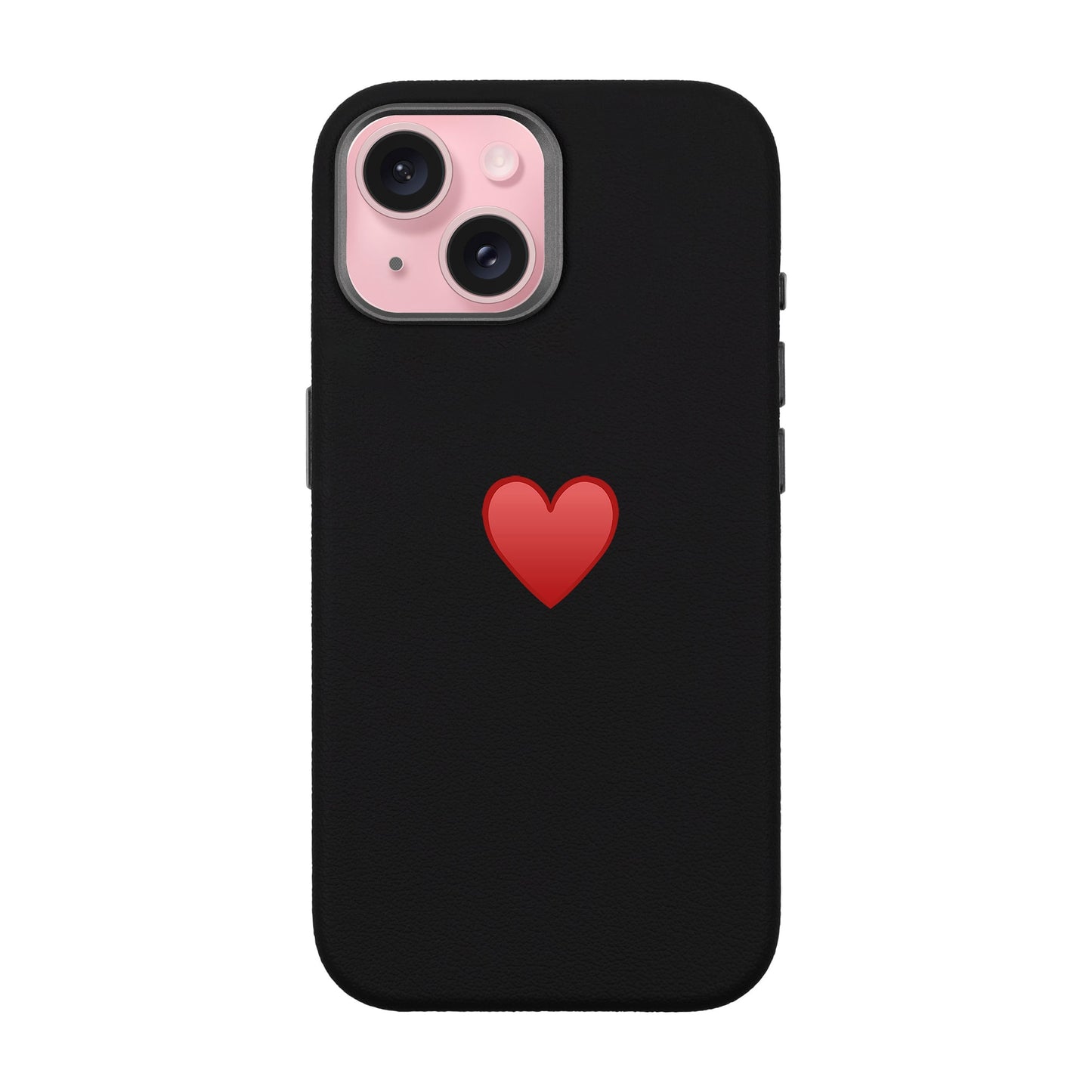 SPREAD HEART-iPhone 15 Leather Premium Kılıf MagSafe Özellikli