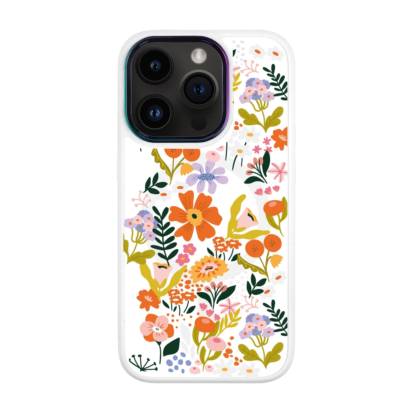FLOWER-iPhone 13 Pro Vigor Kılıf MagSafe Özellikli
