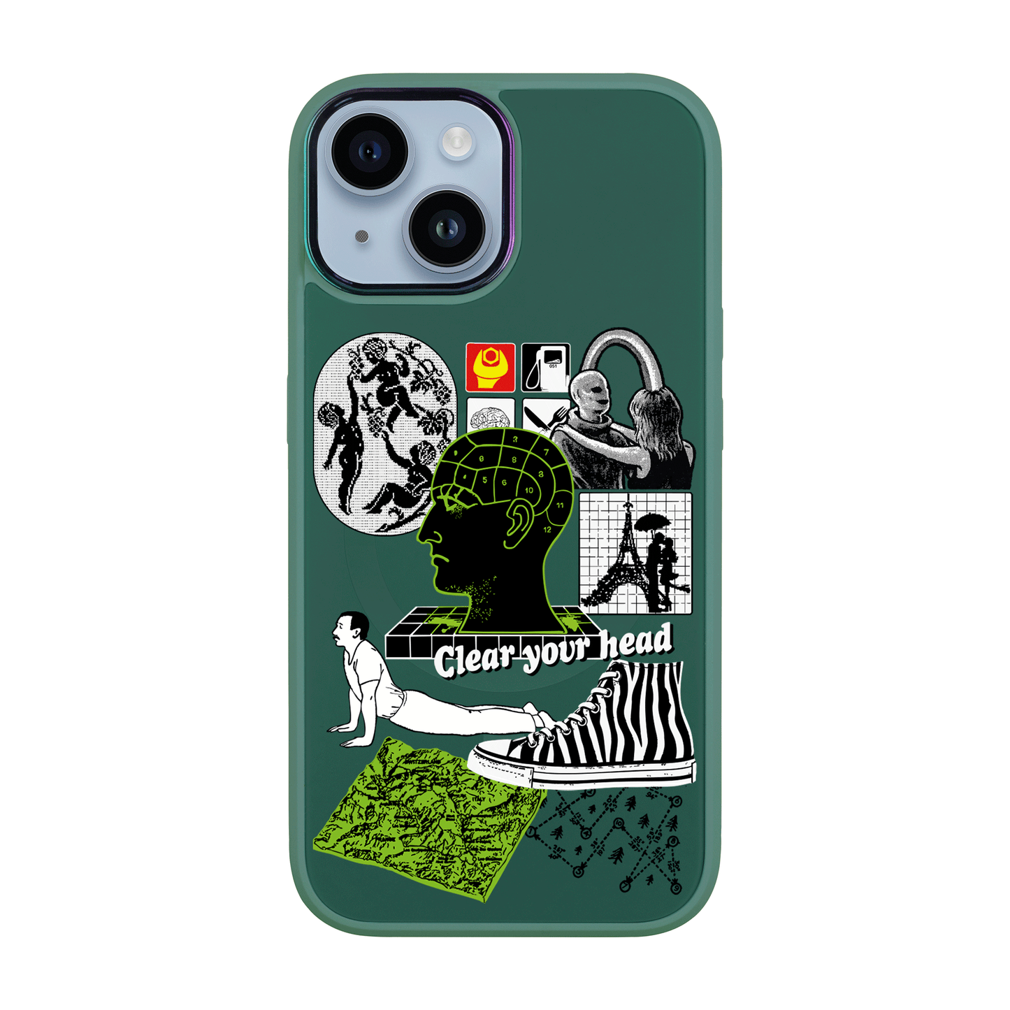 CLEAR YOUR HEAD-iPhone 13 Vigor Kılıf MagSafe Özellikli