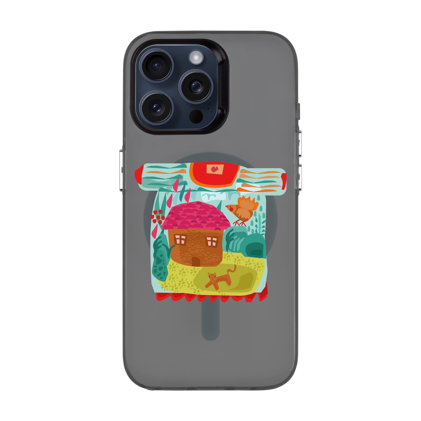 SİHİRLİ KAZAK-iPhone 15 Pro Max Hold Kılıf MagSafe Özellikli