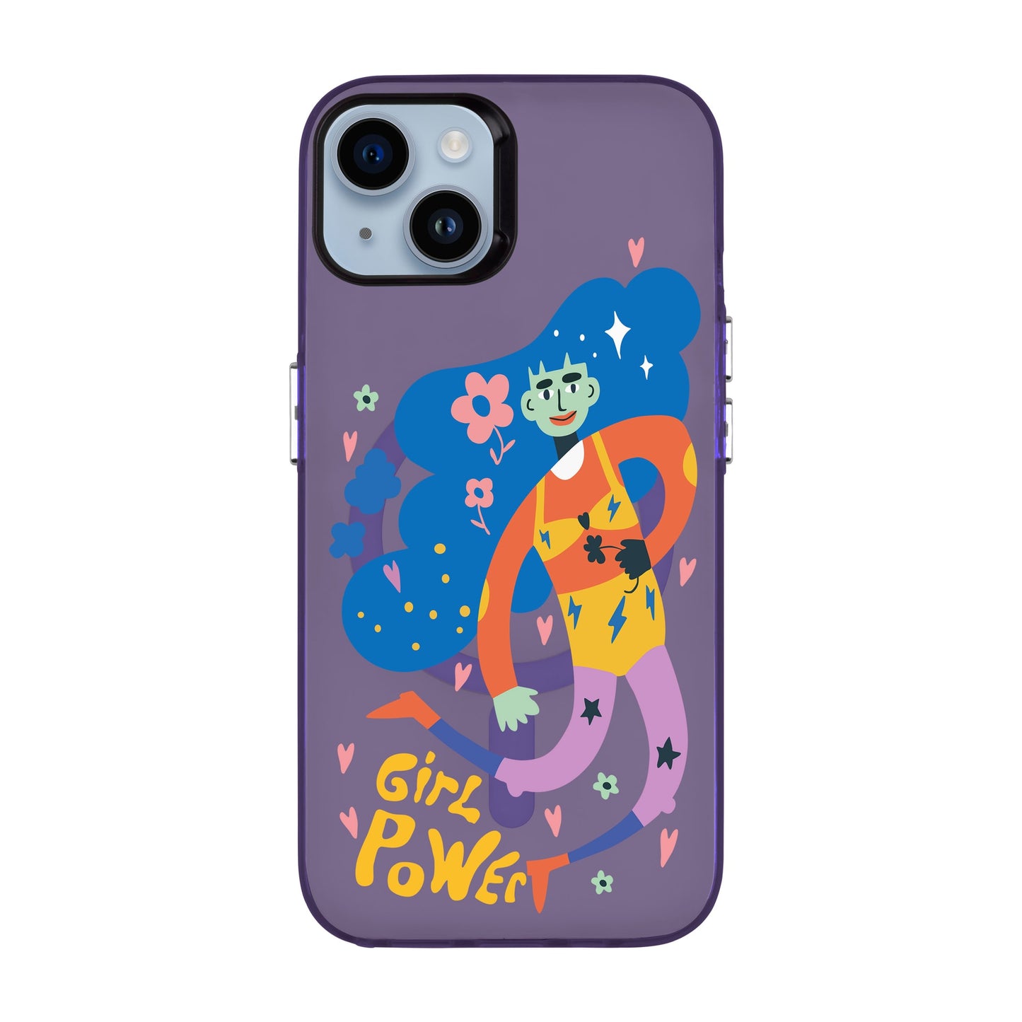 GIRL POWER-iPhone 14 Plus Hold Kılıf MagSafe Özellikli