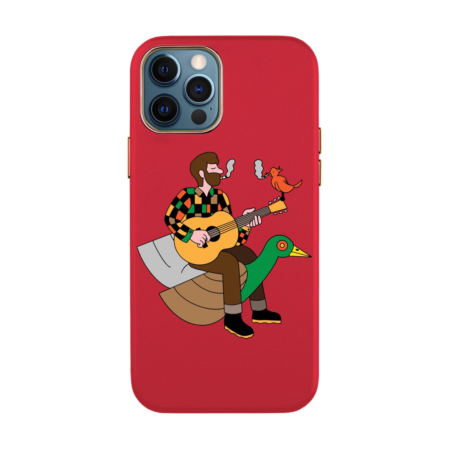 BIRDS OF A FEATHER-iPhone X / Xs Leather Kılıf