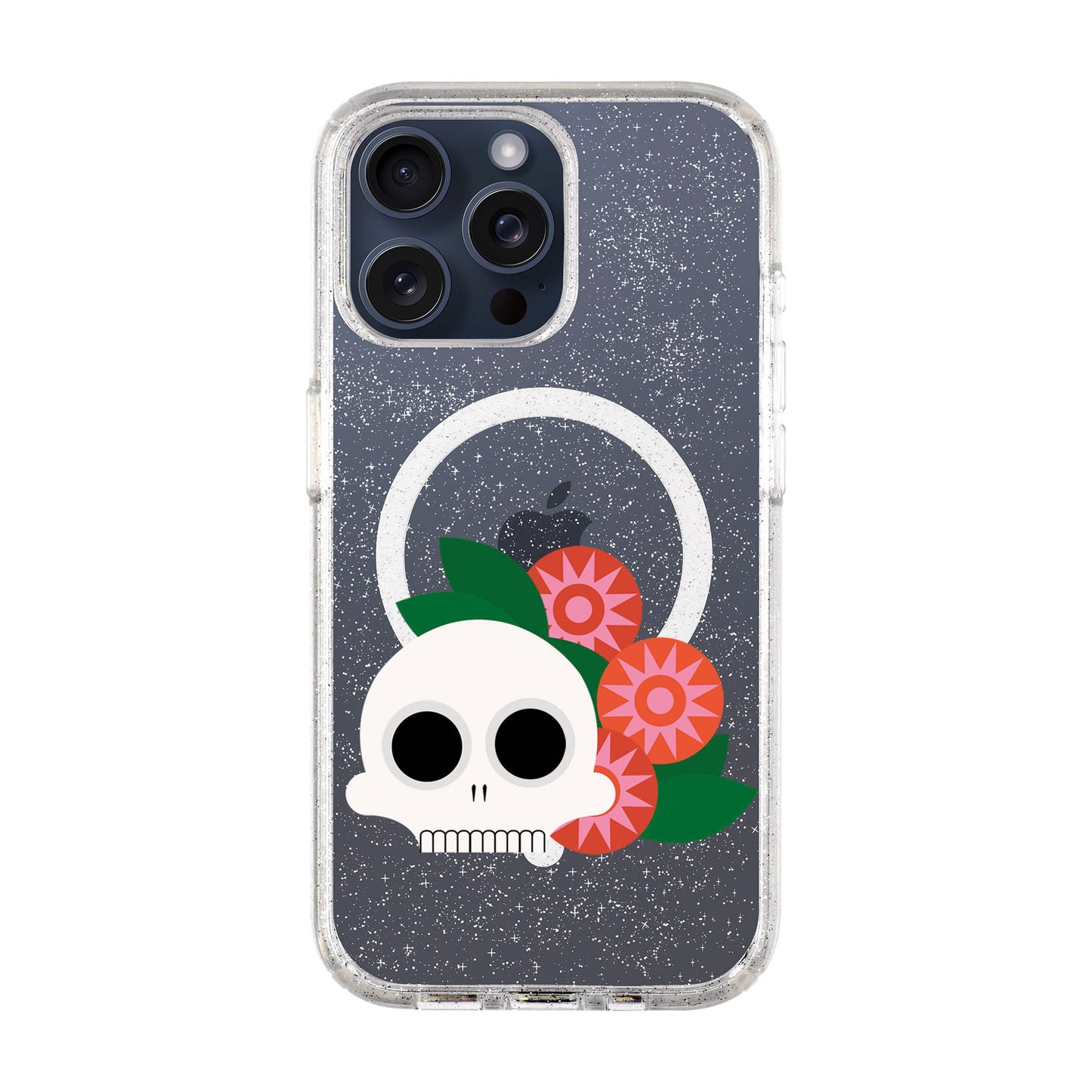 MEMENTO BLOOM-iPhone 15 Pro Max Shiny Kılıf MagSafe Özellikli