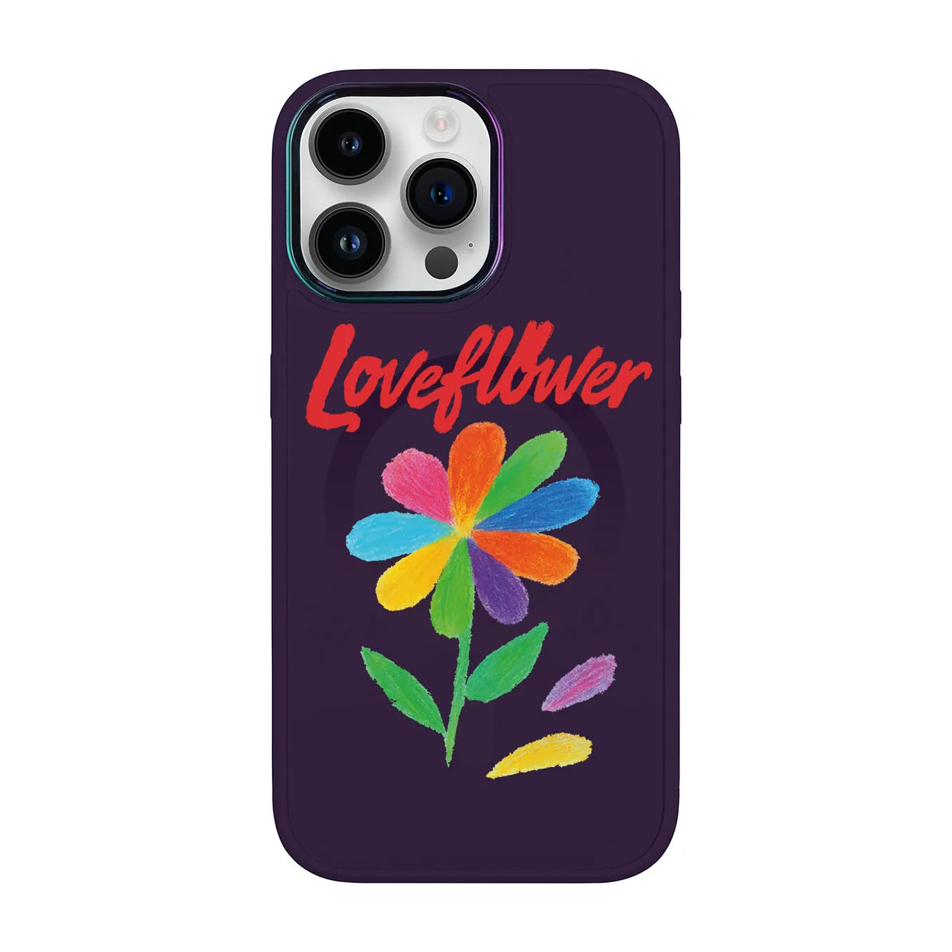 LOVE FLOWER-iPhone 14 Pro Max Vigor Kılıf MagSafe Özellikli