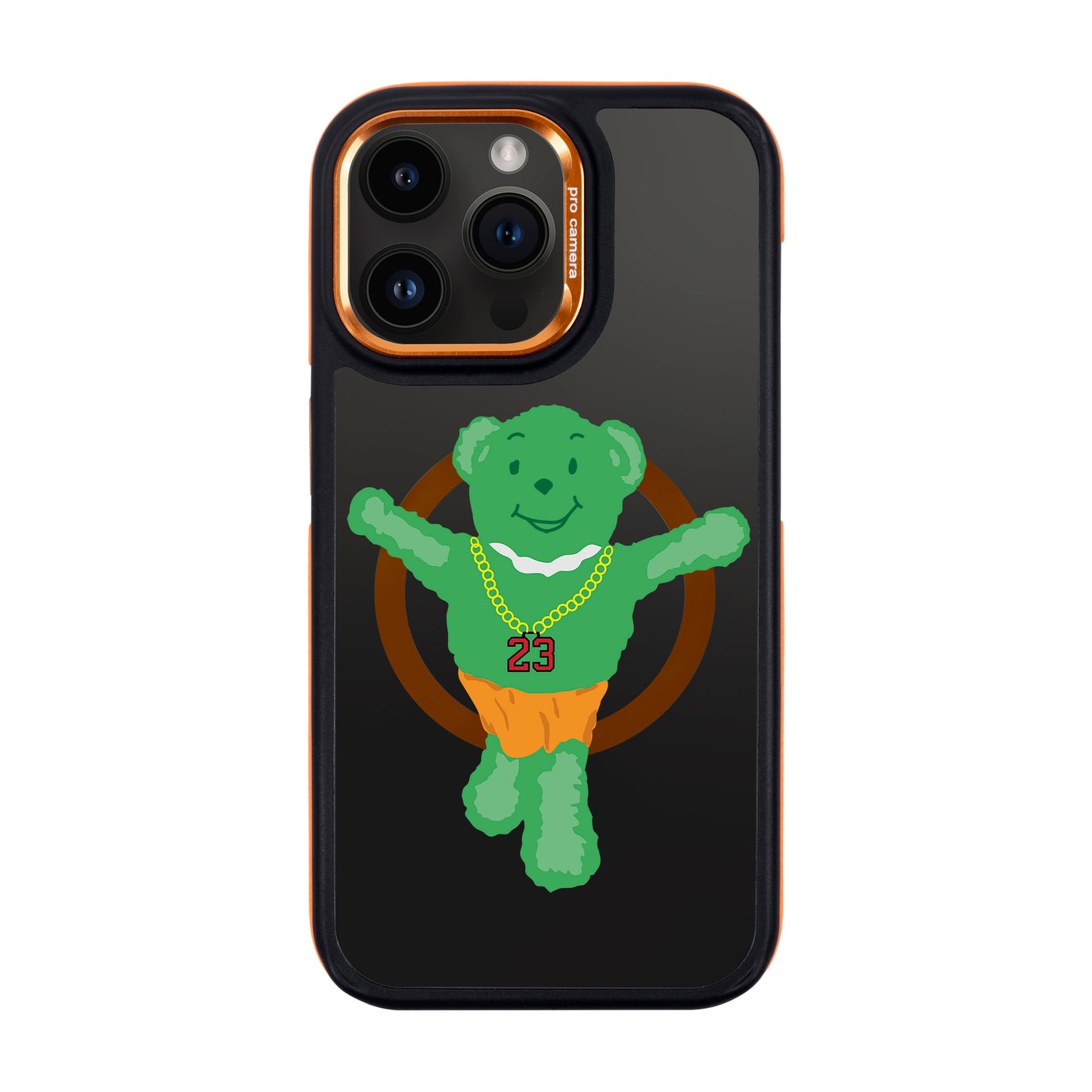 GREEN BEAR-iPhone 14 Pro Max Dark Kılıf MagSafe Özellikli