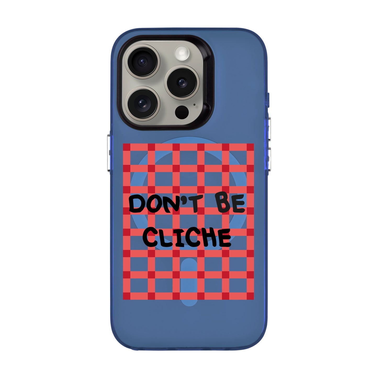 DON'T BE CLICHE-iPhone 15 Pro Hold Kılıf MagSafe Özellikli