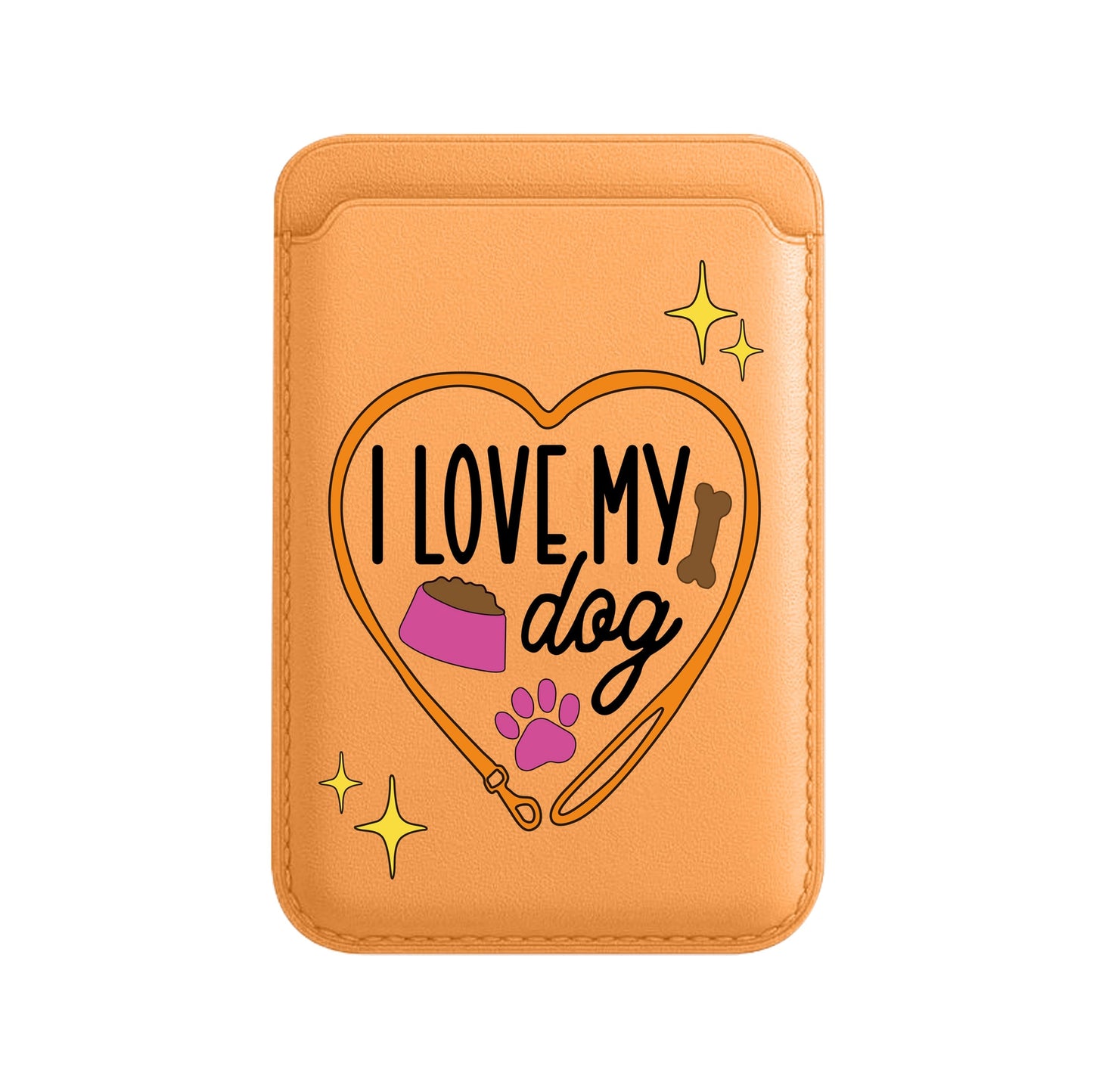 DOG LOVER-Leather Kartlık