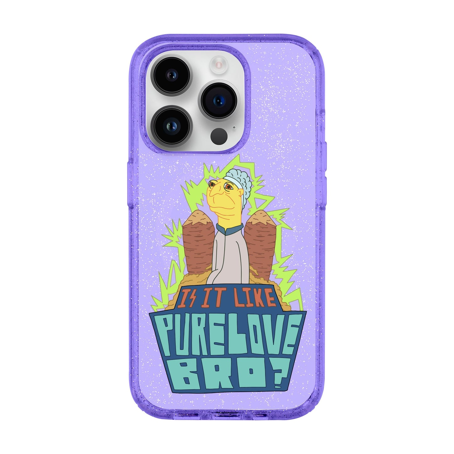 PURE LOVE-iPhone 14 Pro Shiny Kılıf MagSafe Özellikli