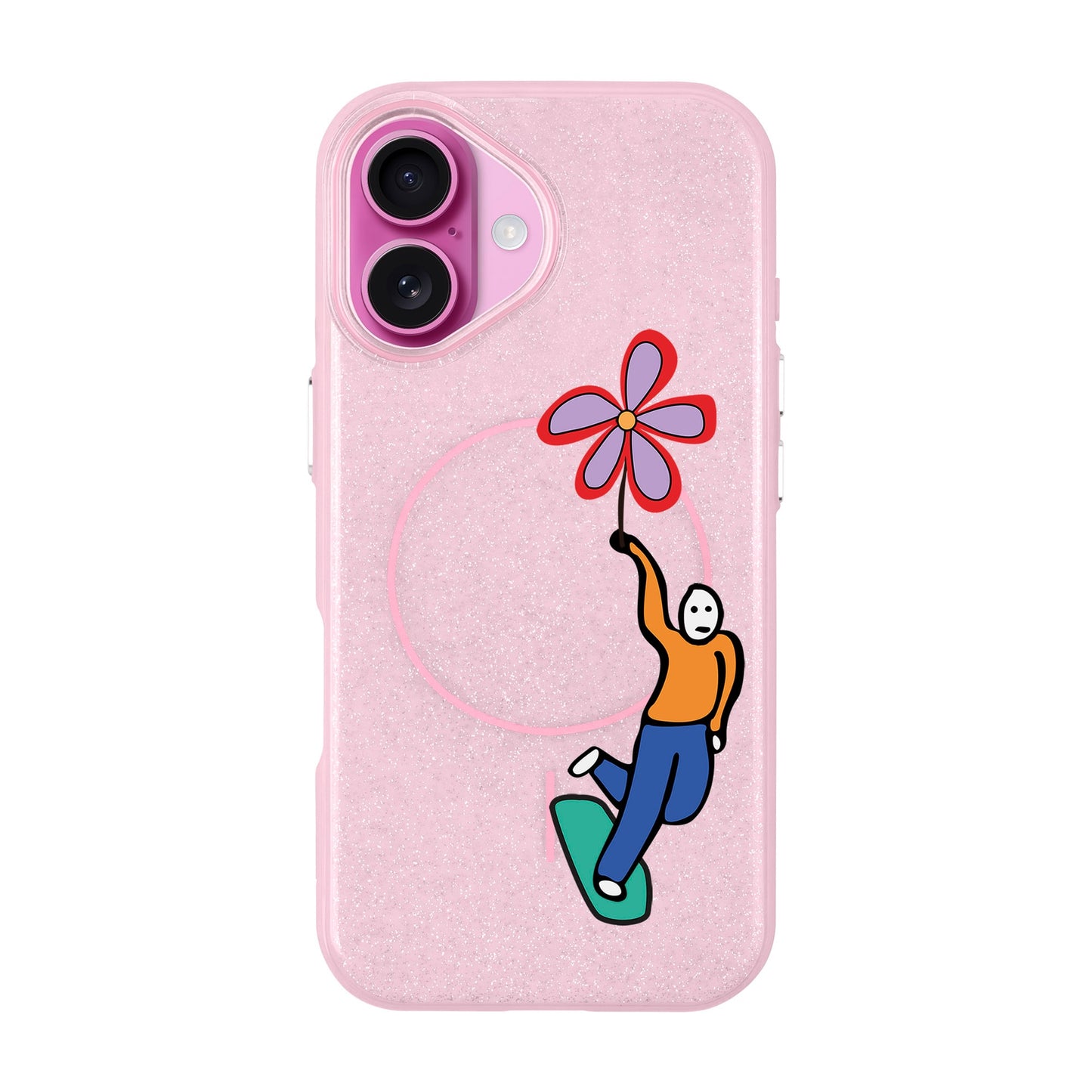 SKATEBOARDER-iPhone 16 Radiant Kılıf MagSafe Özellikli