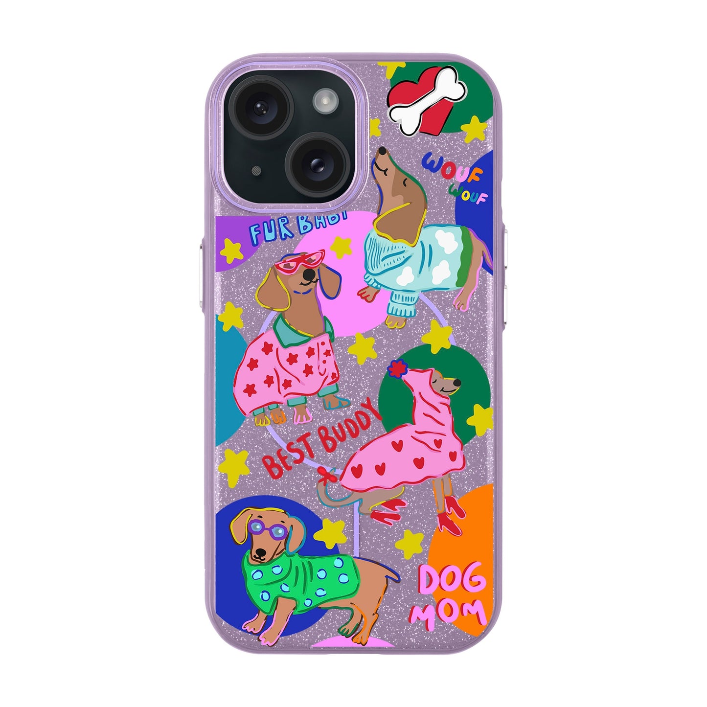 DOG MOM-iPhone 14 Radiant Kılıf MagSafe Özellikli